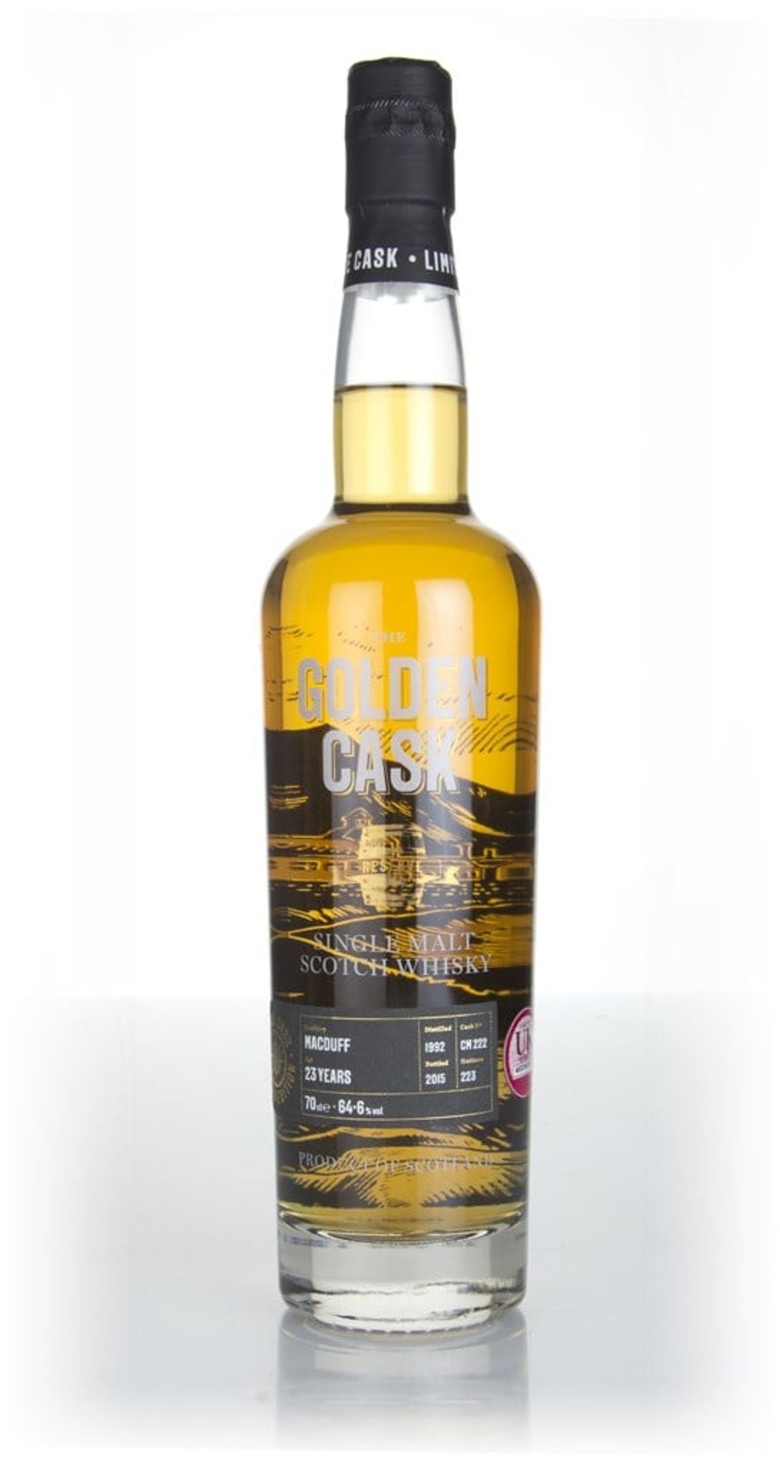 Macduff 23 Year Old 1992 (cask CM222) - The Golden Cask (House of Macduff) 70cl