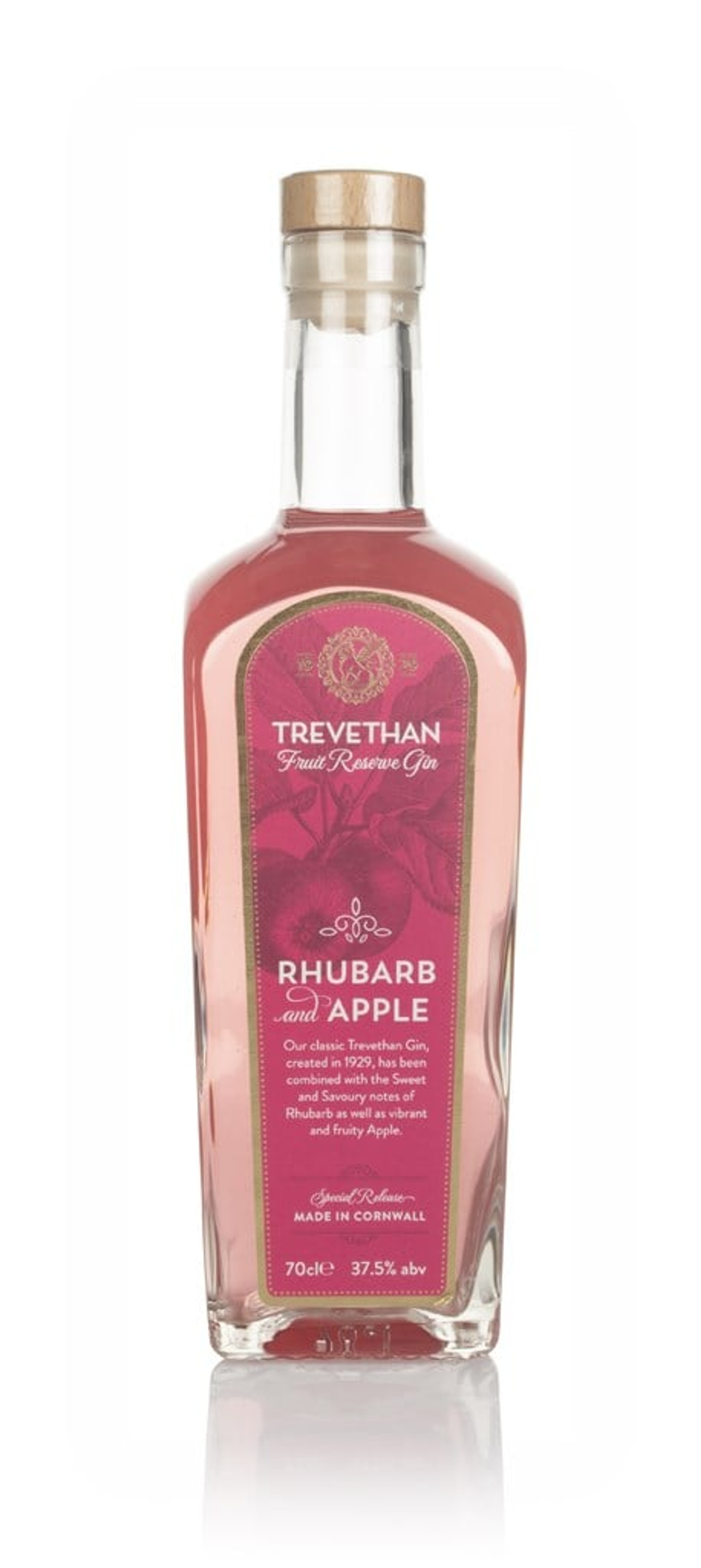 Trevethan Rhubarb and Apple Gin 70cl