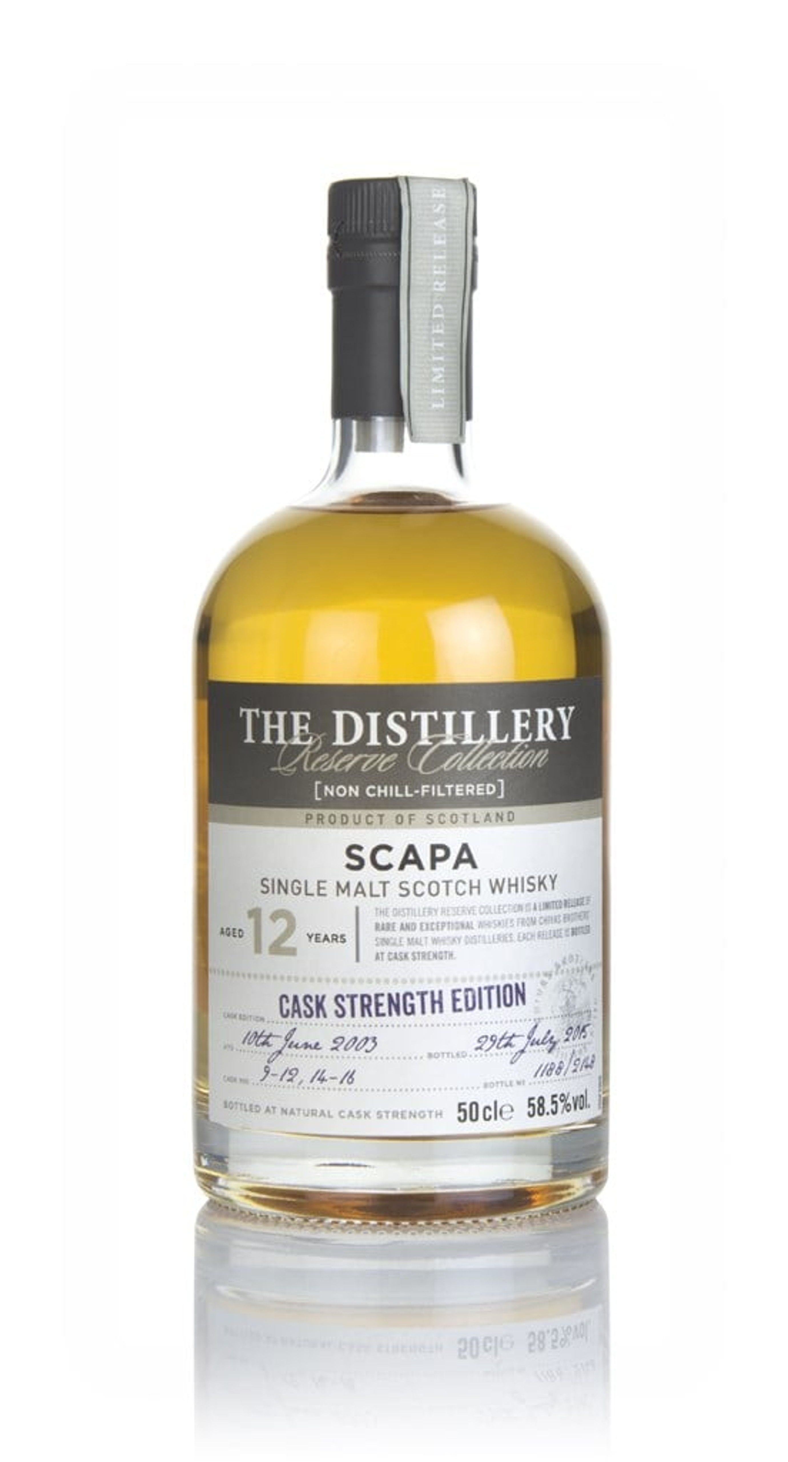 Scapa 12 Year Old 2003 - Distillery Reserve Collection 50cl