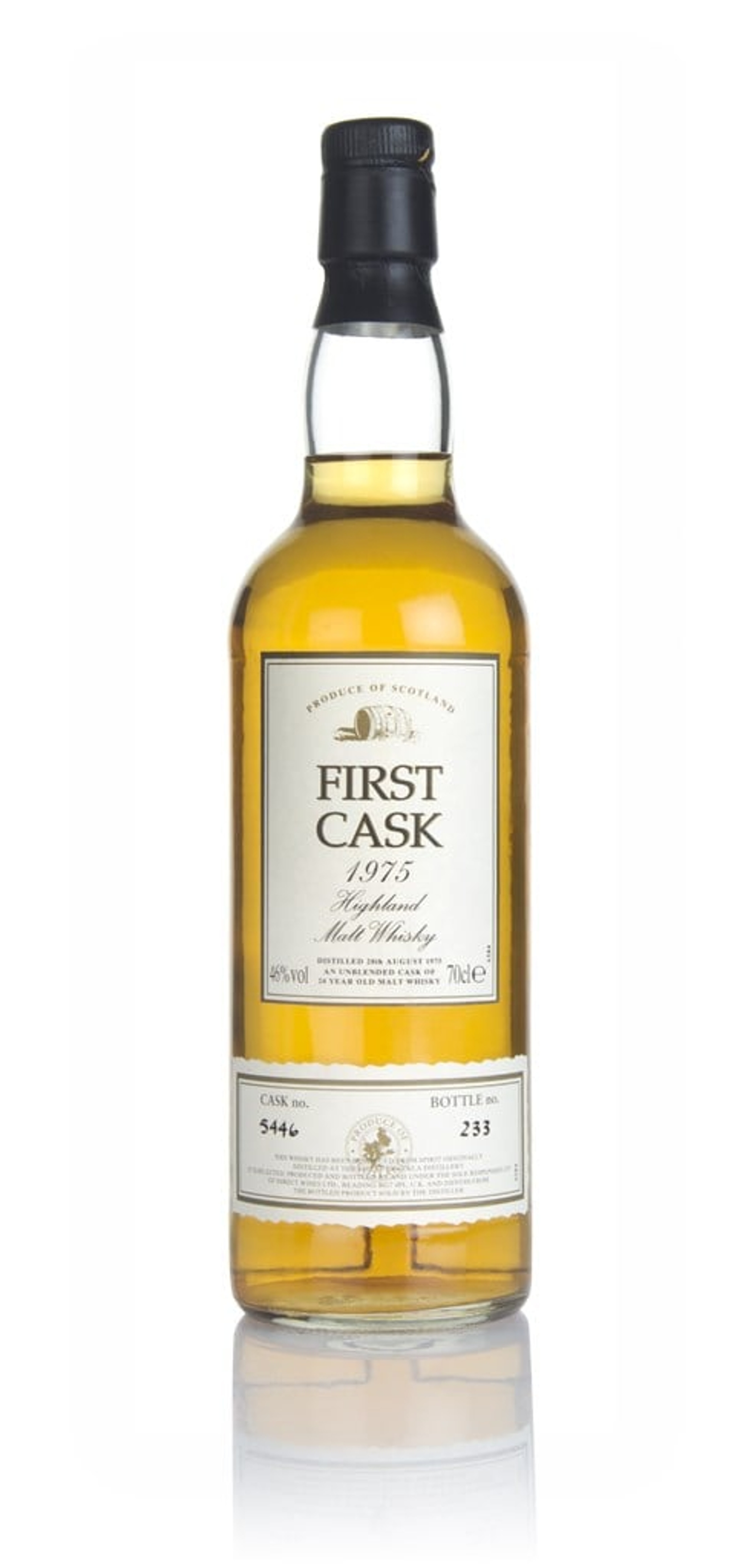 Royal Brackla 24 Year Old 1975 (cask 5446) - First Cask 70cl