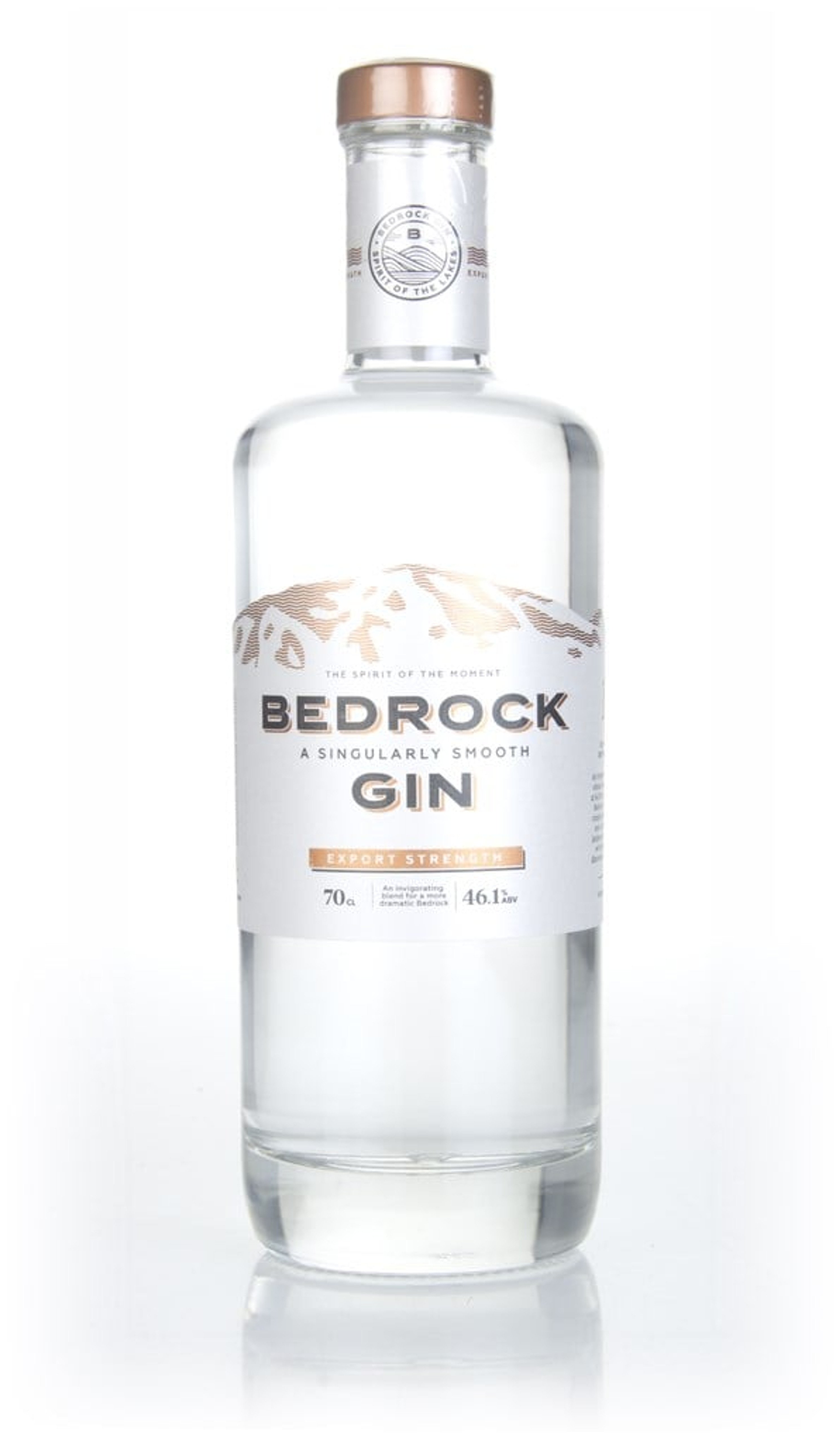 Bedrock Gin Export Strength 70cl