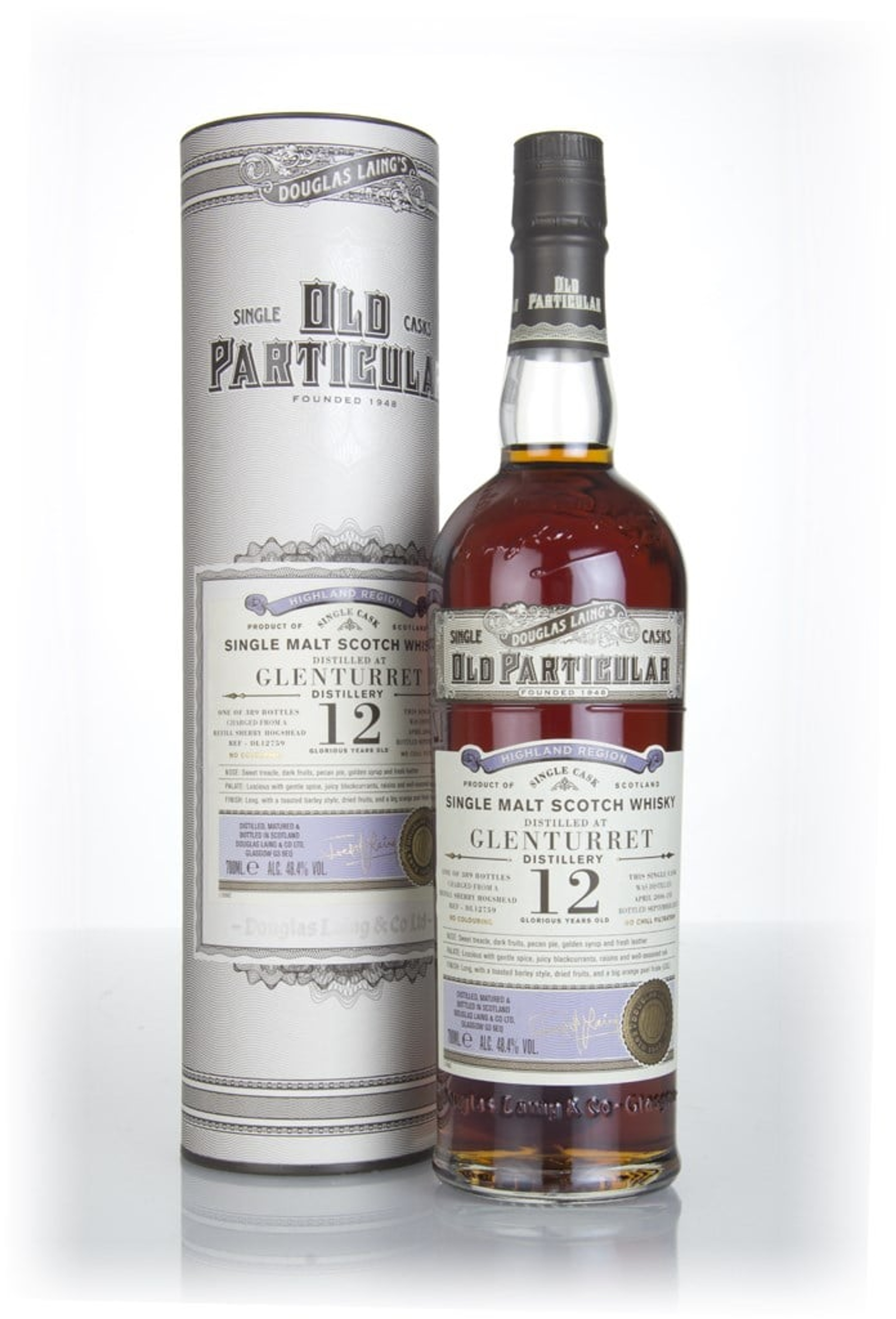 Glenturret 12 Year Old 2006 (cask 12759) - Old Particular (Douglas Laing) 70cl