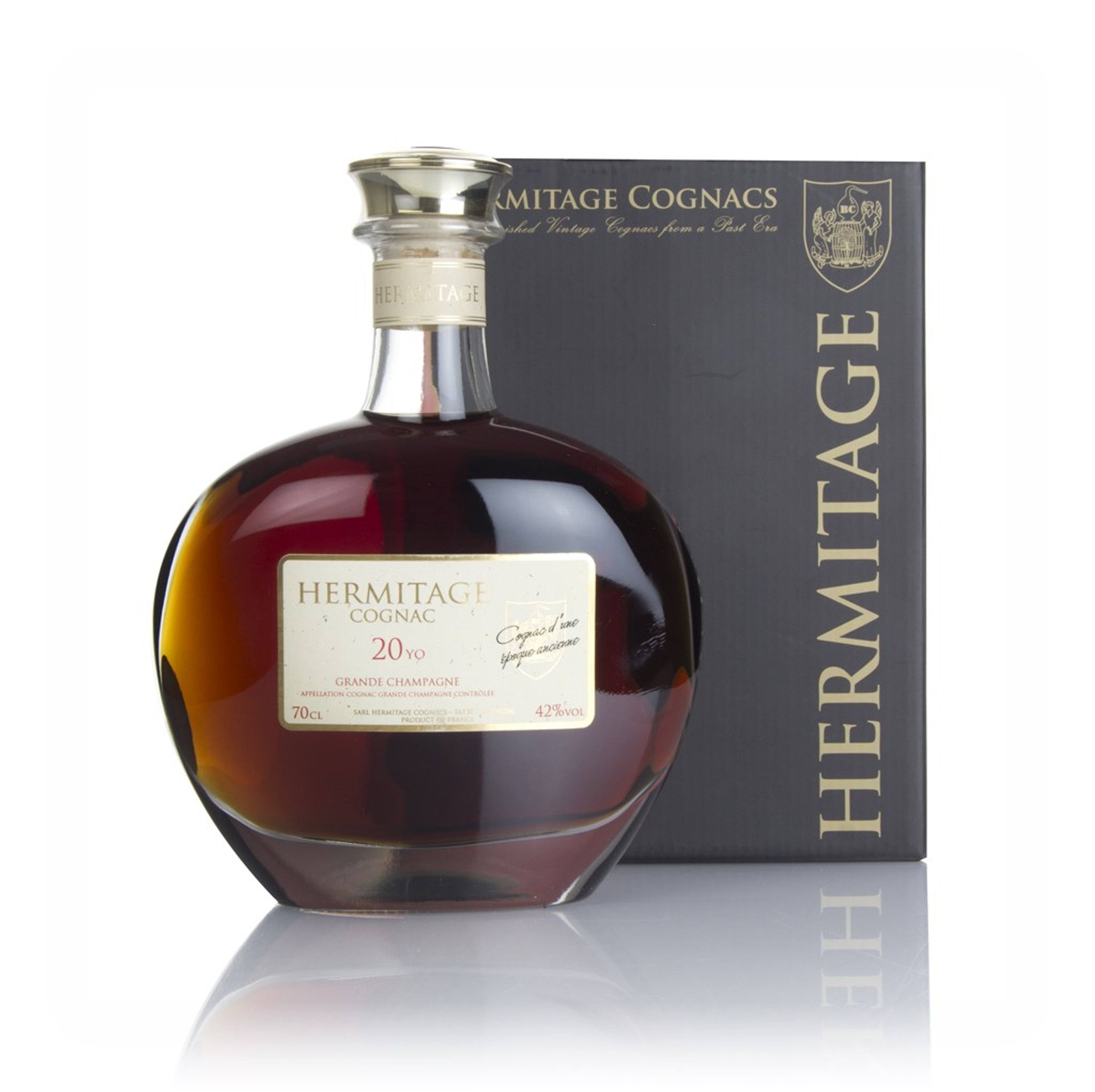 Hermitage 20 Year Old Grande Champagne Cognac 70cl