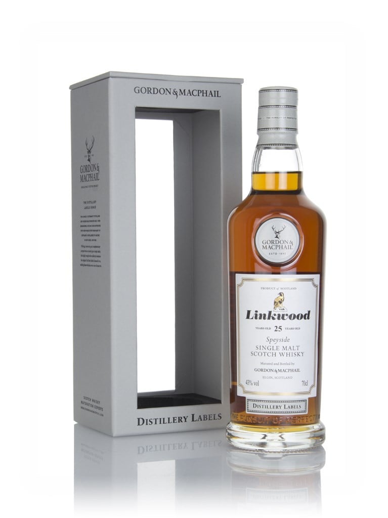 Linkwood 25 Year Old - Distillery Labels (Gordon & MacPhail) 70cl