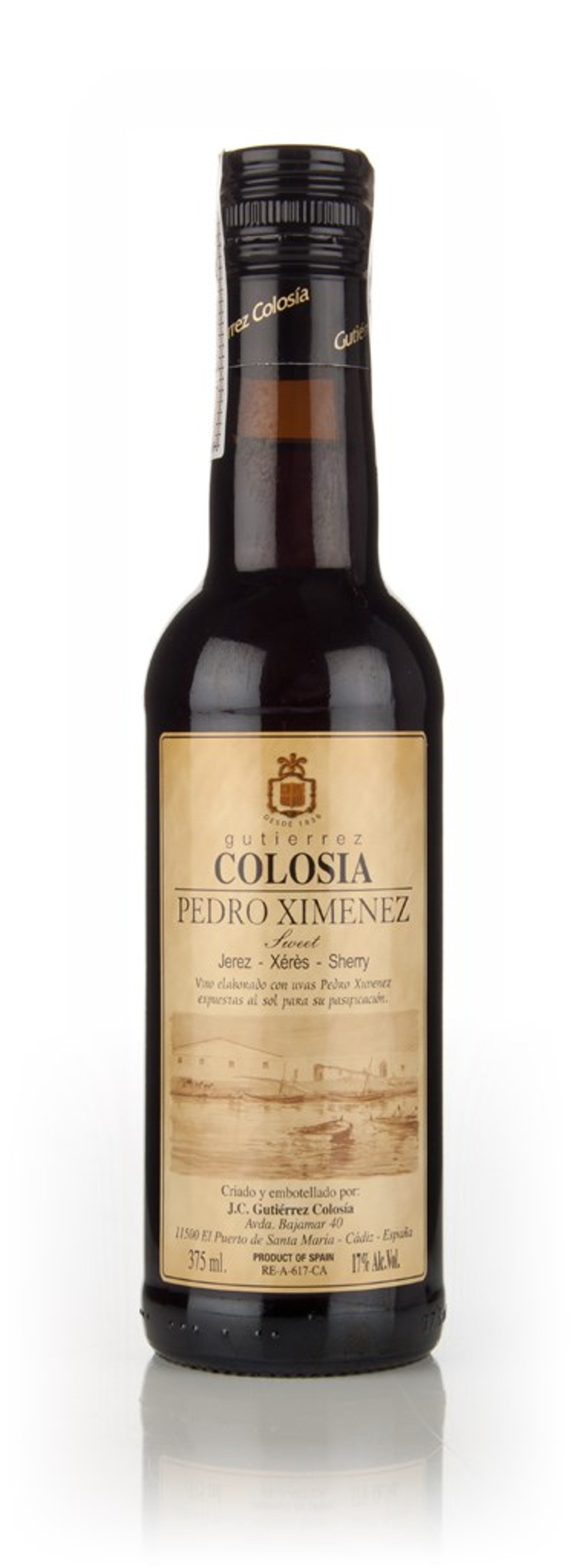 Gutierrez Colosia Pedro Ximénez 37.5cl 38cl