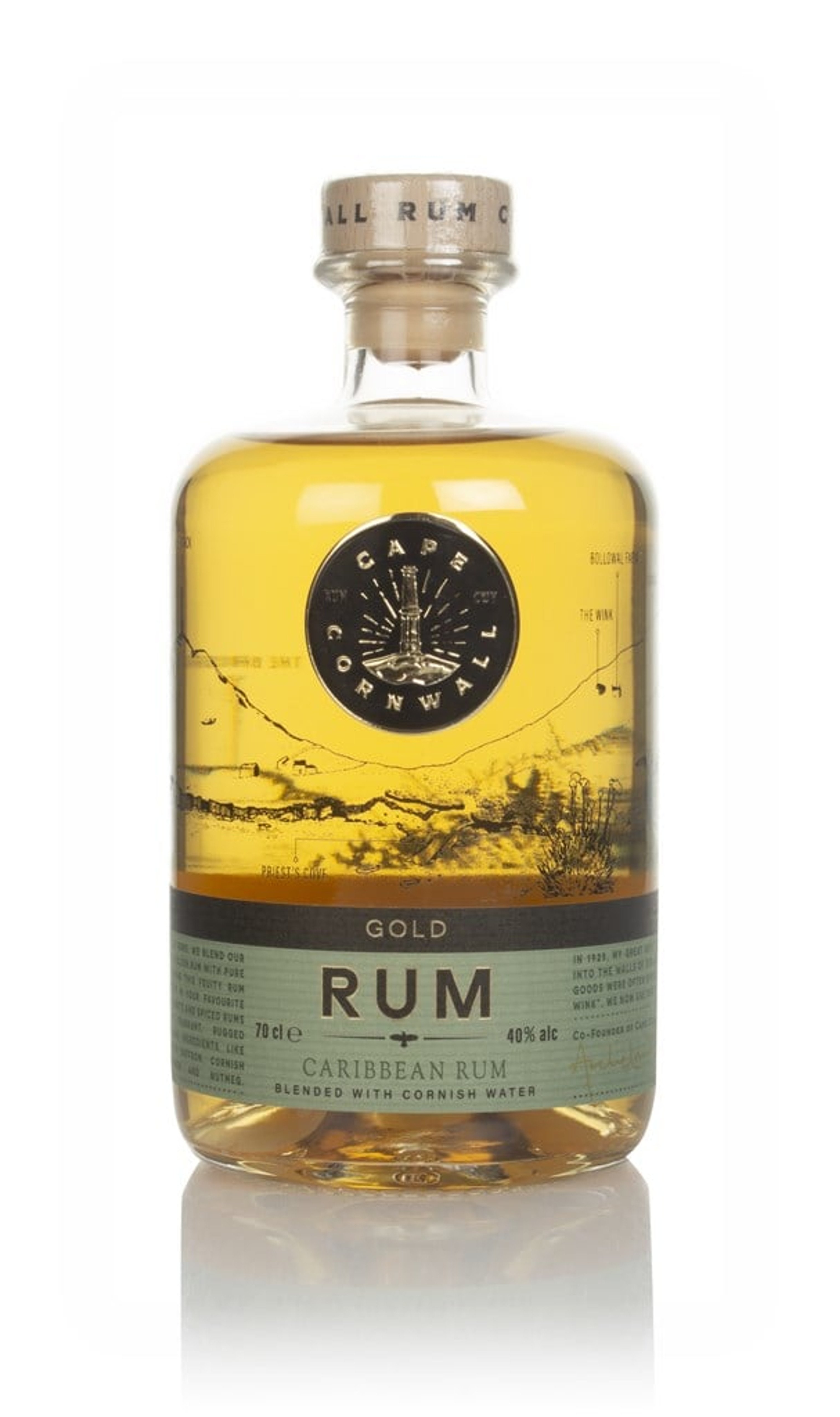 Cape Cornwall Gold Rum 70cl