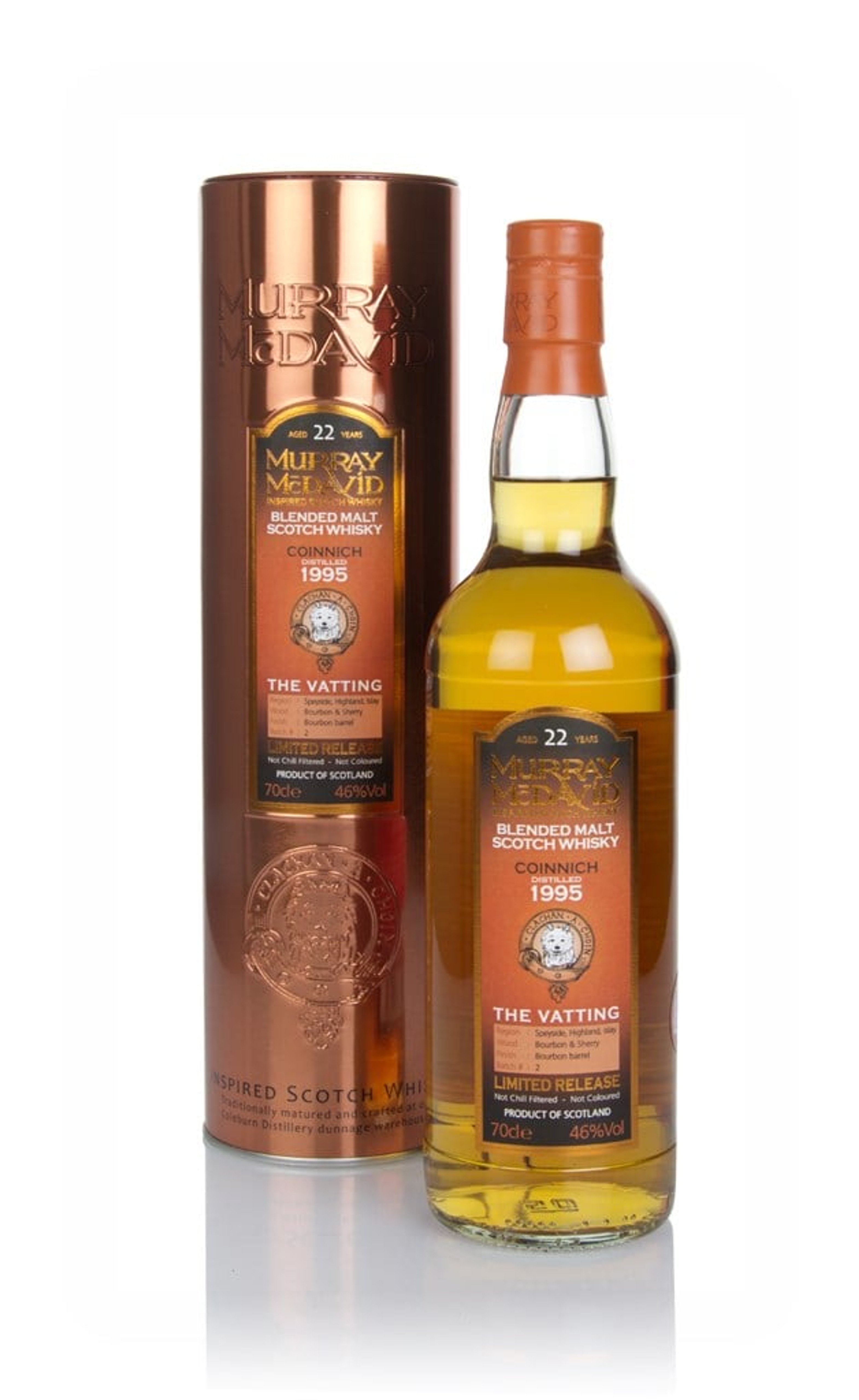 Coinnich 22 Year Old 1995 - The Vatting (Murray McDavid) 70cl