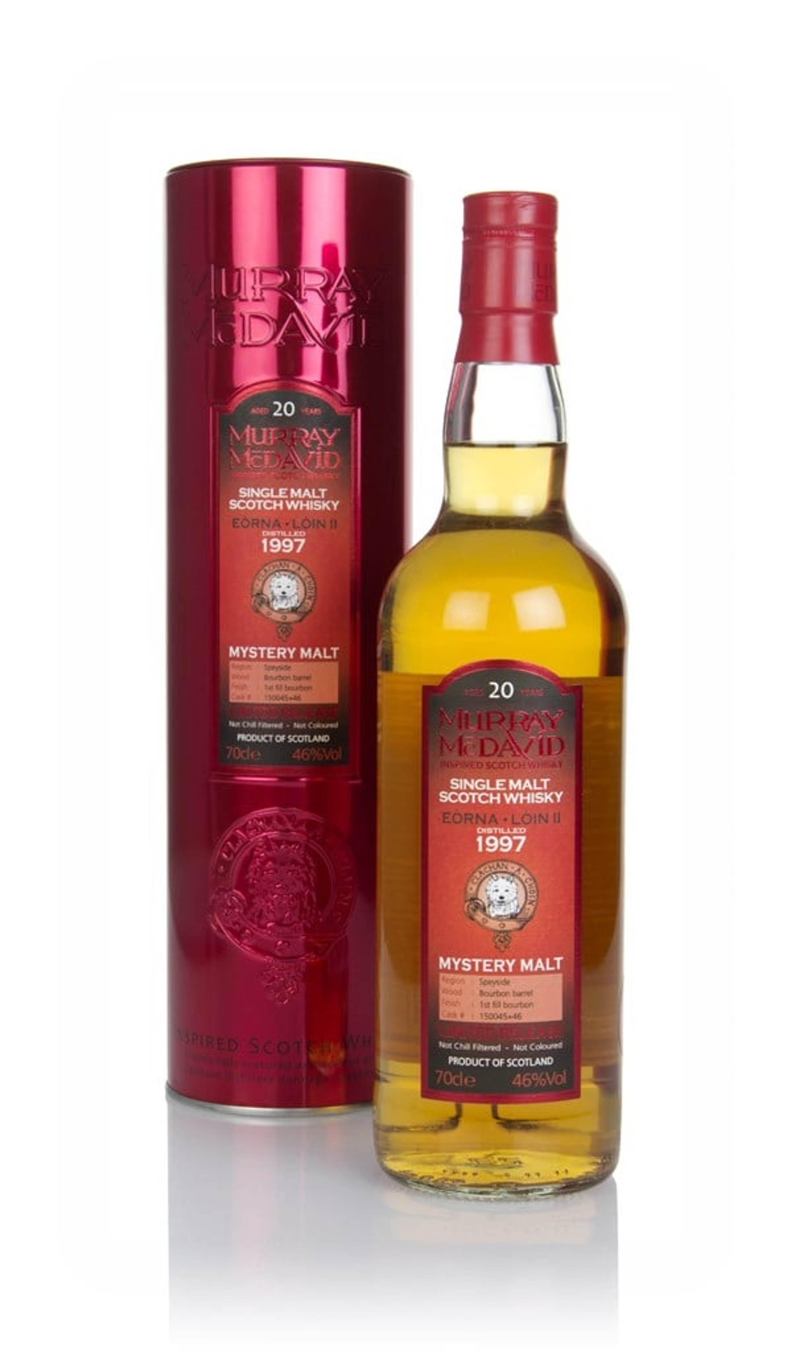 Eòrna Lòin II 20 Year Old 1997 (casks 150045 & 46) - Mystery Malt (Murray McDavid) 70cl