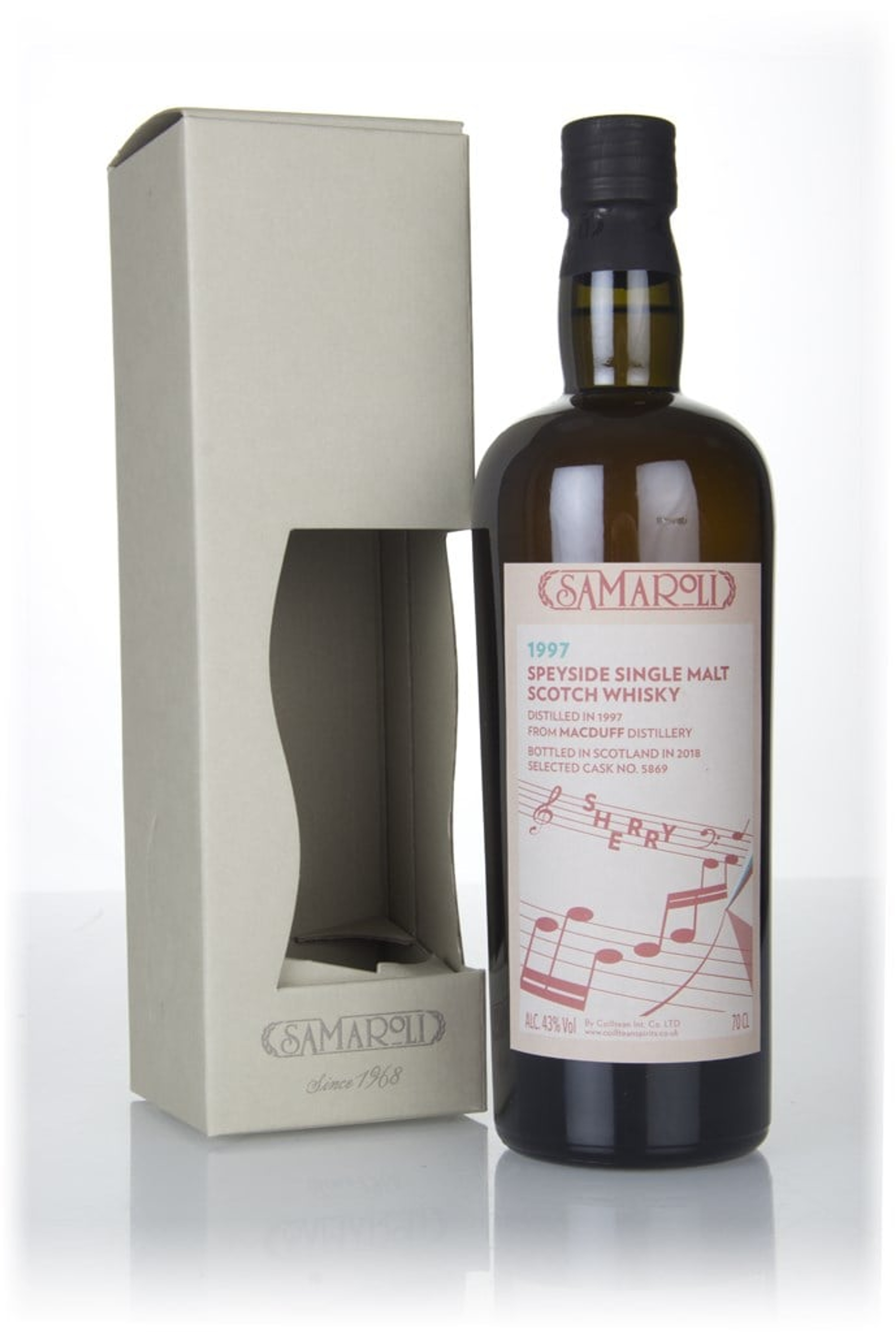 Macduff 1997 (bottled 2018) (cask 5869) - Samaroli 70cl
