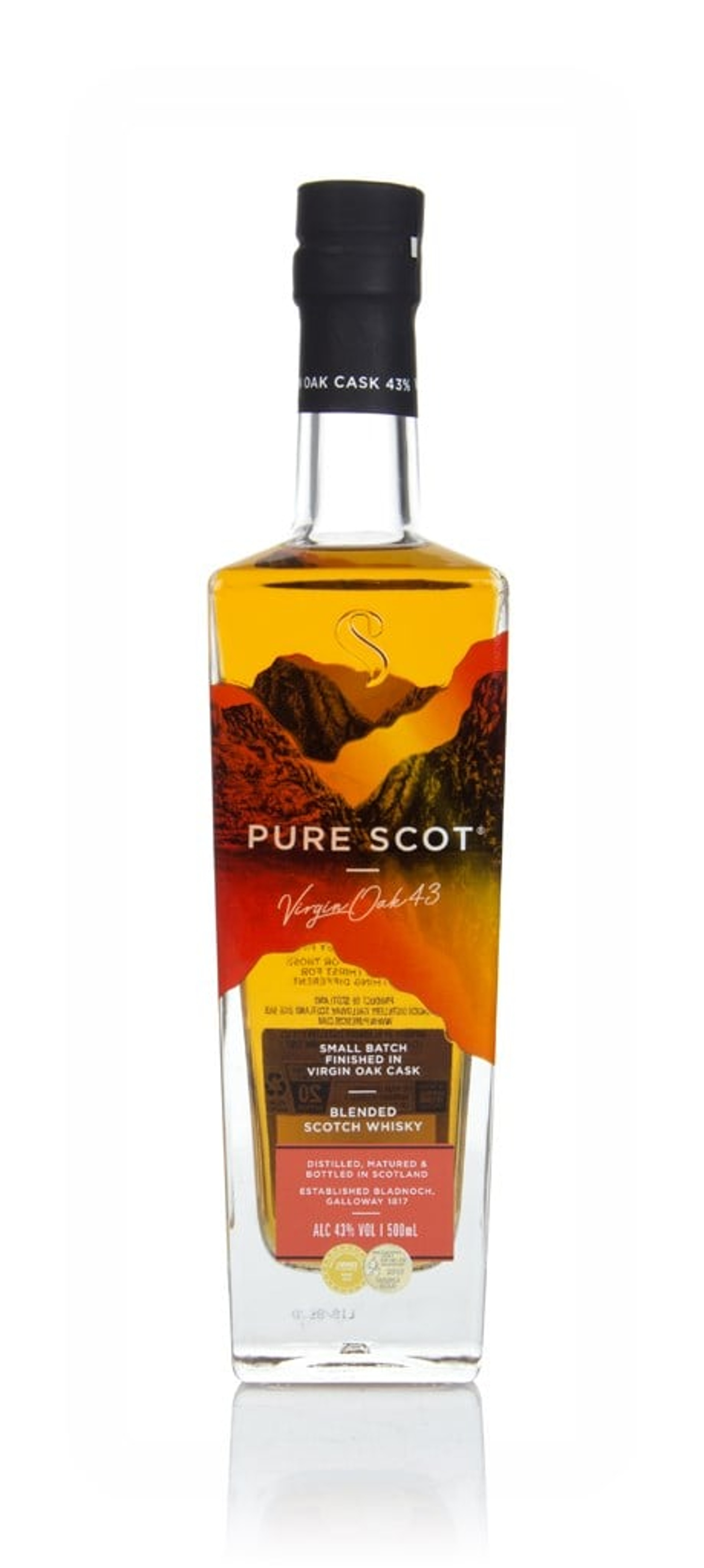 Pure Scot Virgin Oak 43 50cl