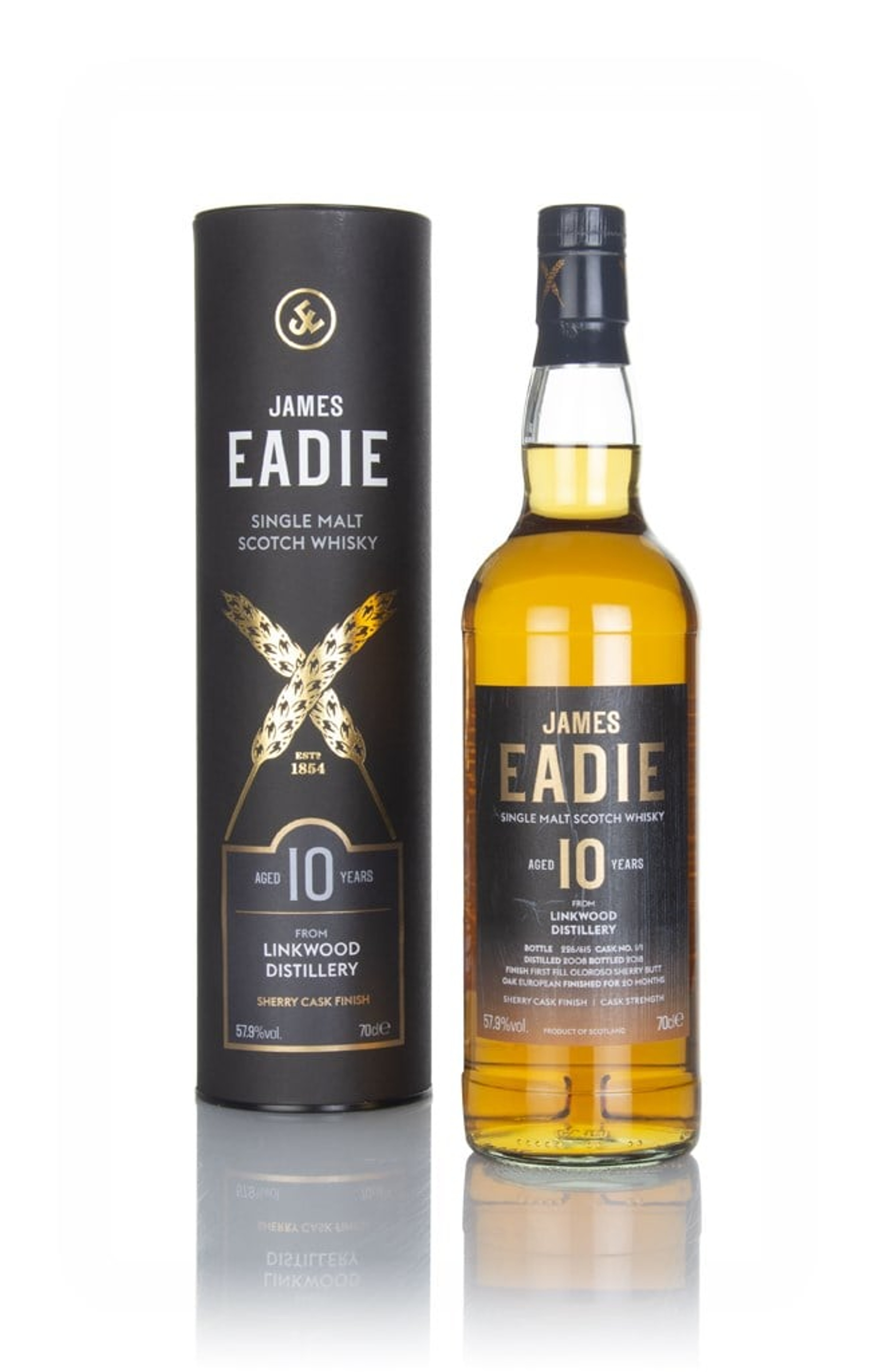 Linkwood 10 Year Old 2008 - James Eadie 70cl