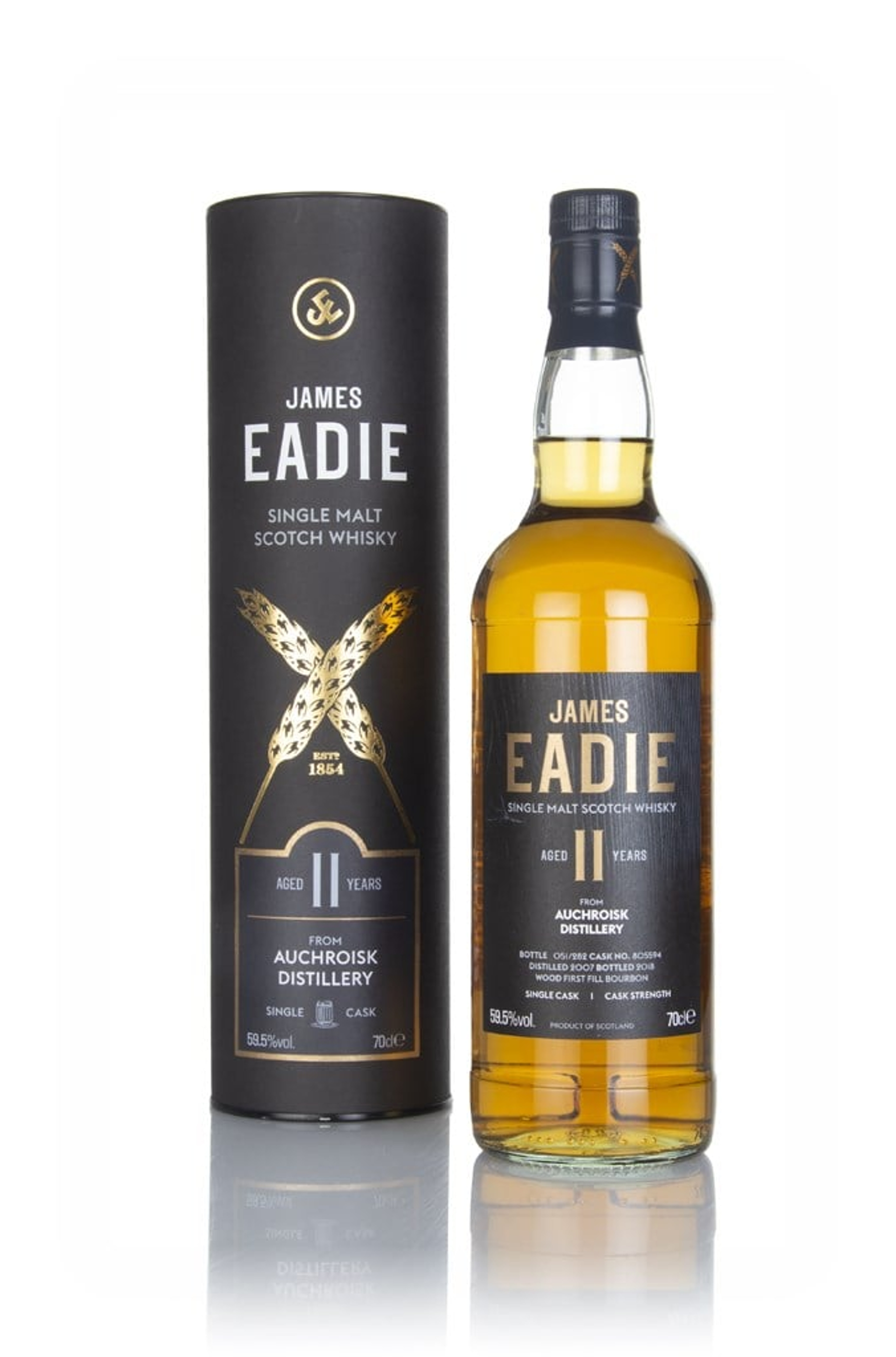 Auchroisk 11 Year Old 2007 - James Eadie 70cl
