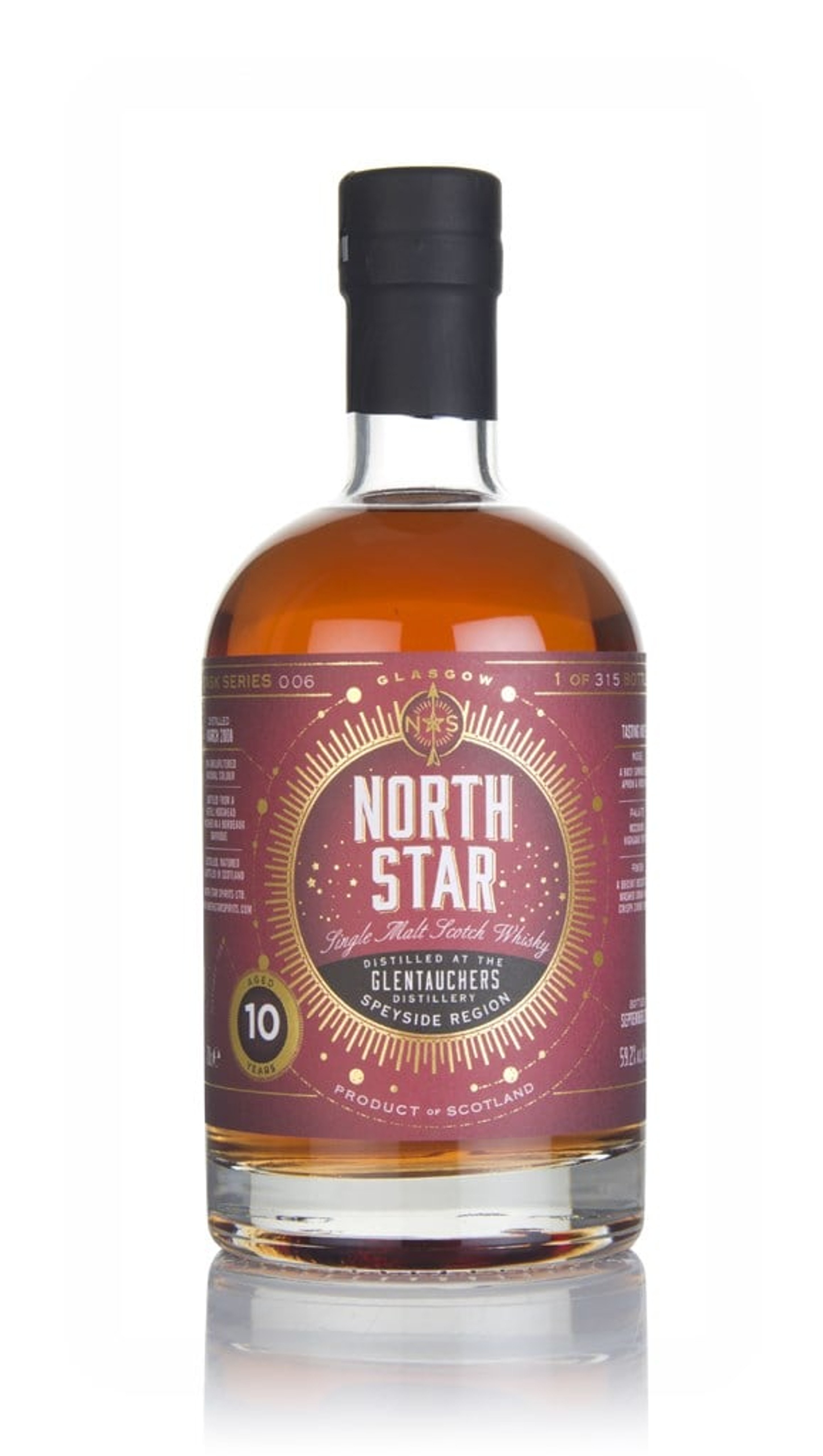 Glentauchers 10 Year Old 2008 - North Star Spirits 70cl