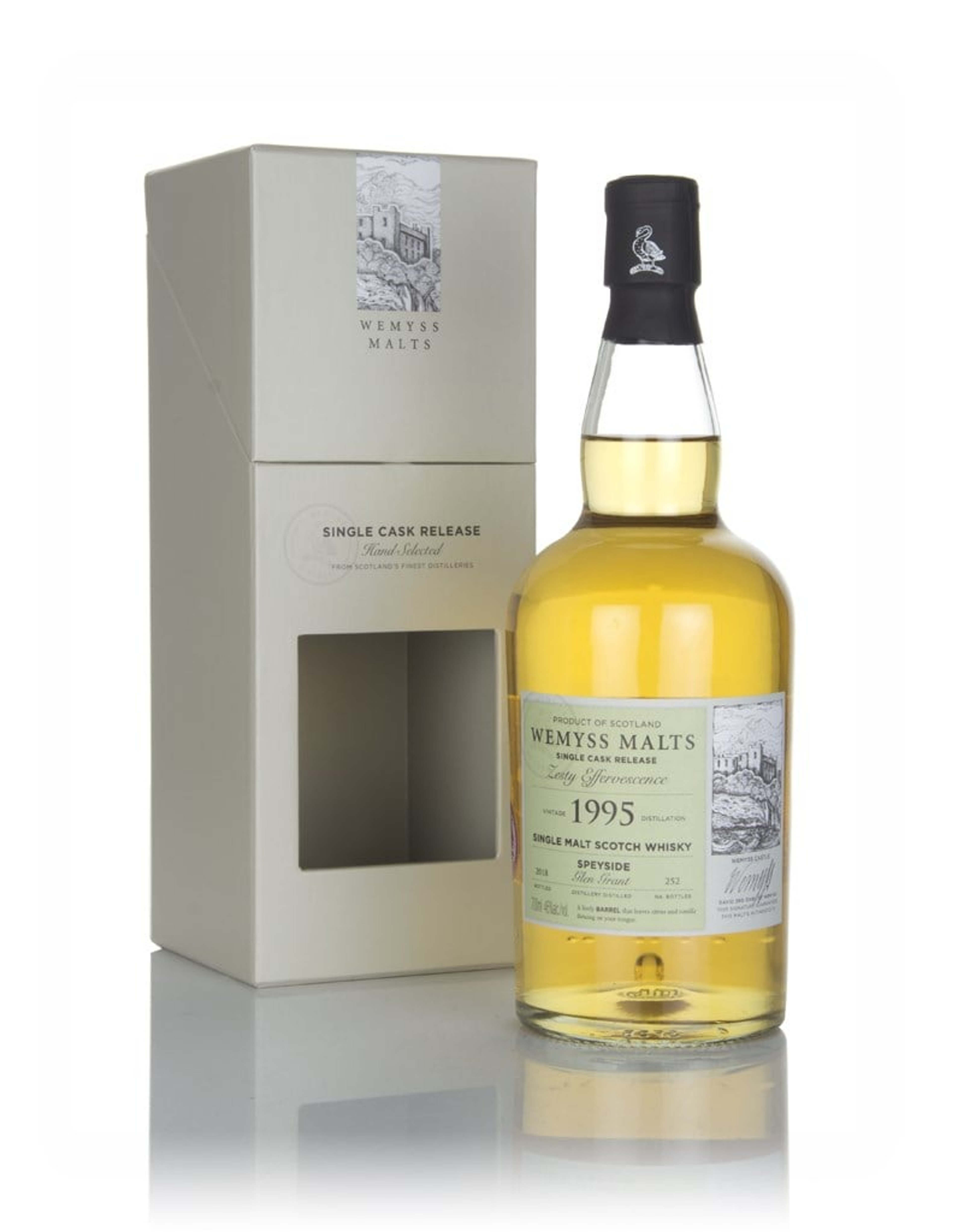 Zesty Effervescence 1995 (bottled 2018) - Wemyss Malts (Glen Grant) 70cl