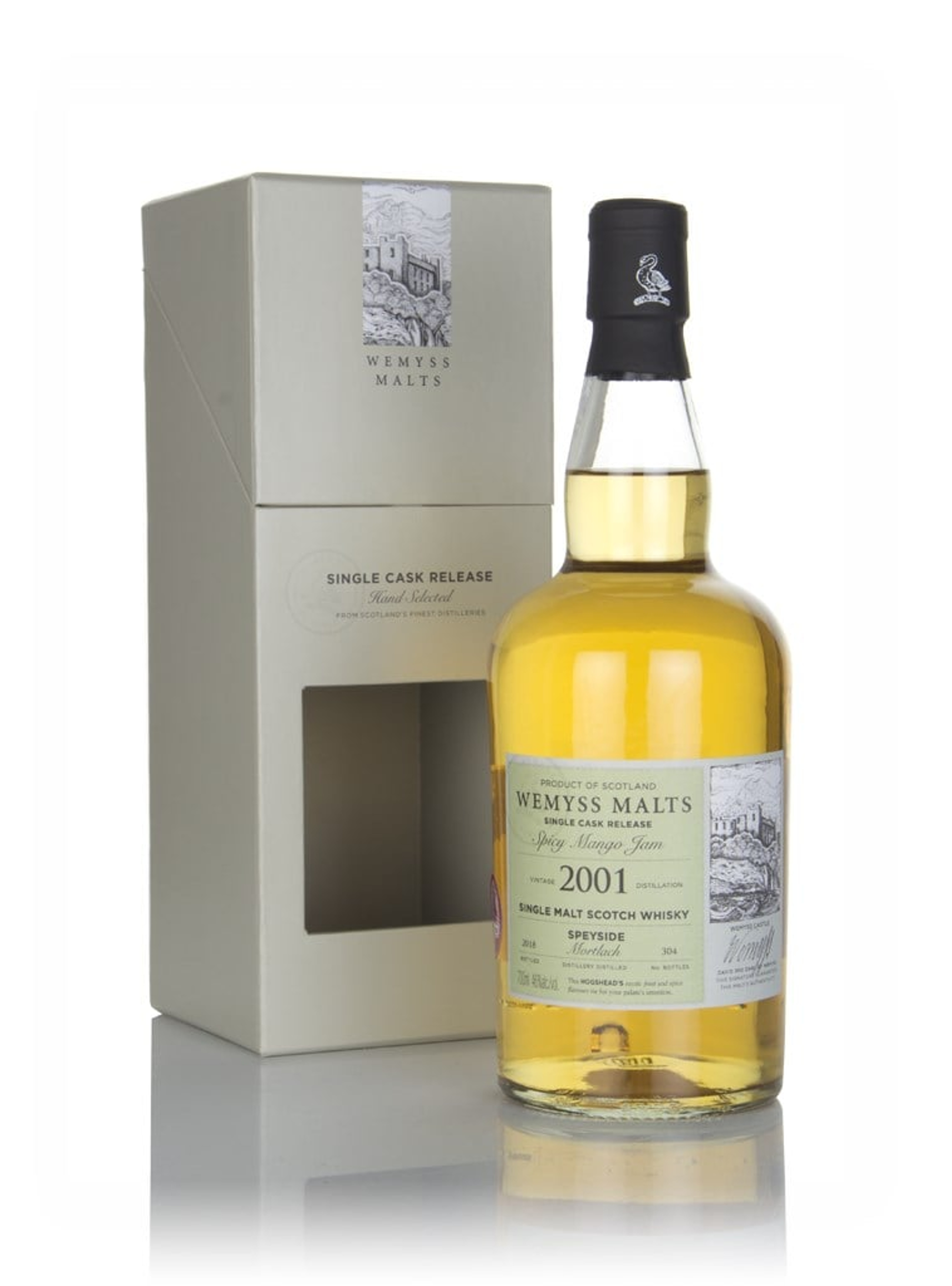 Spicy Mango Jam 2001 (bottled 2018) - Wemyss Malts (Mortlach) 70cl