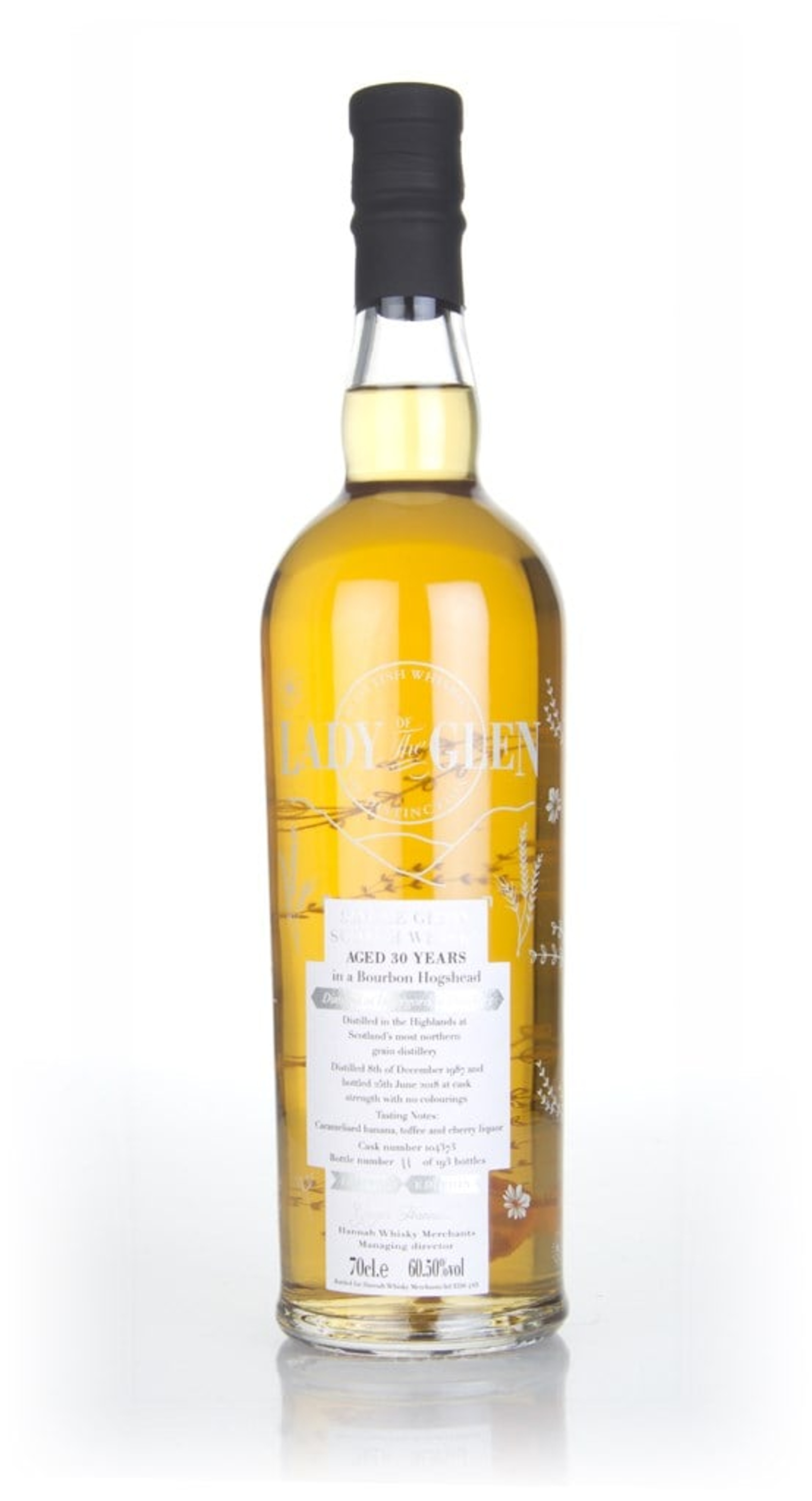 Invergordon 30 Year Old 1987 (cask 104373) - Lady of the Glen (Hannah Whisky Merchants) 70cl