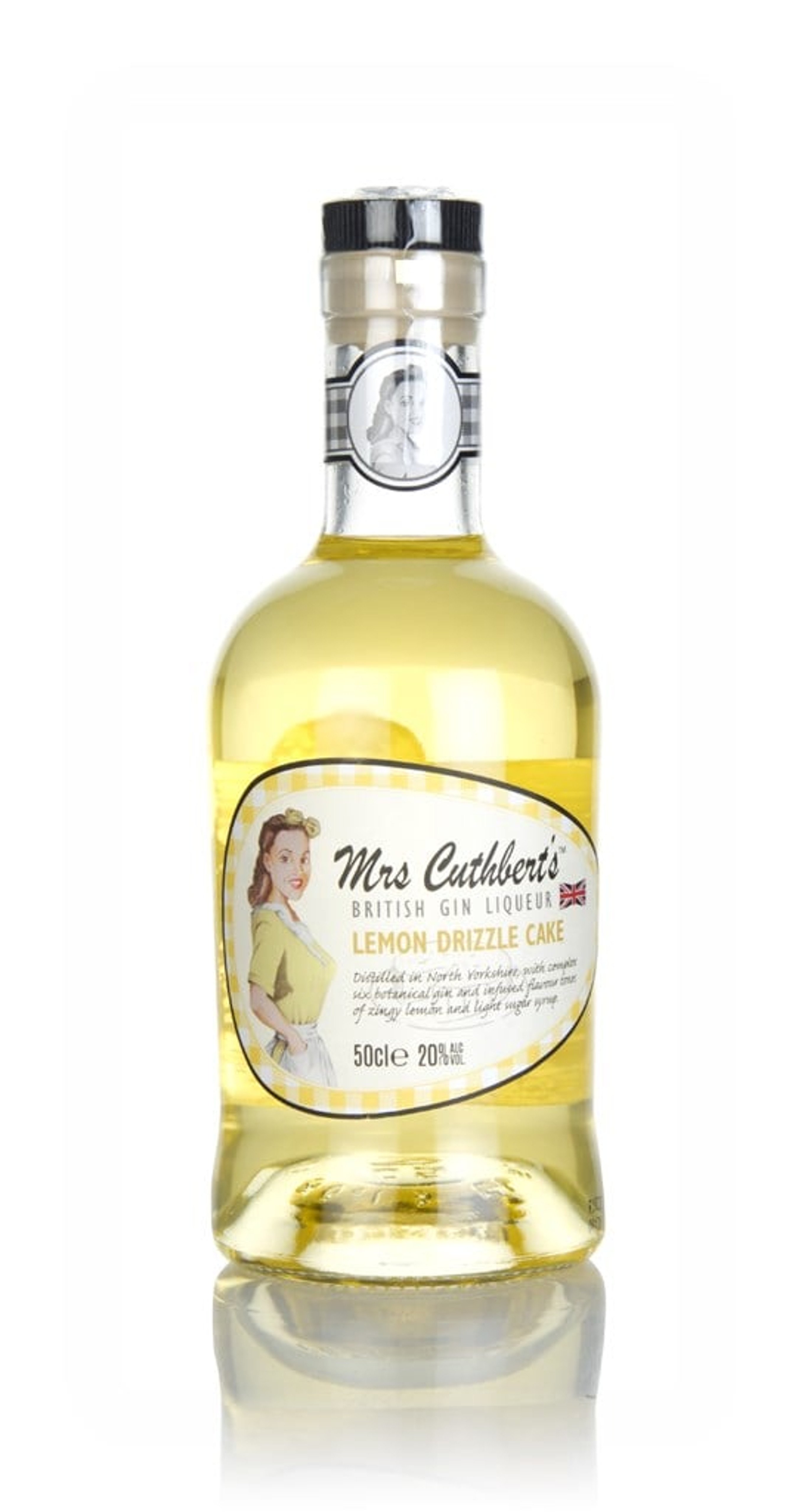 Mrs Cuthbert's Lemon Drizzle Cake Gin Liqueur 50cl