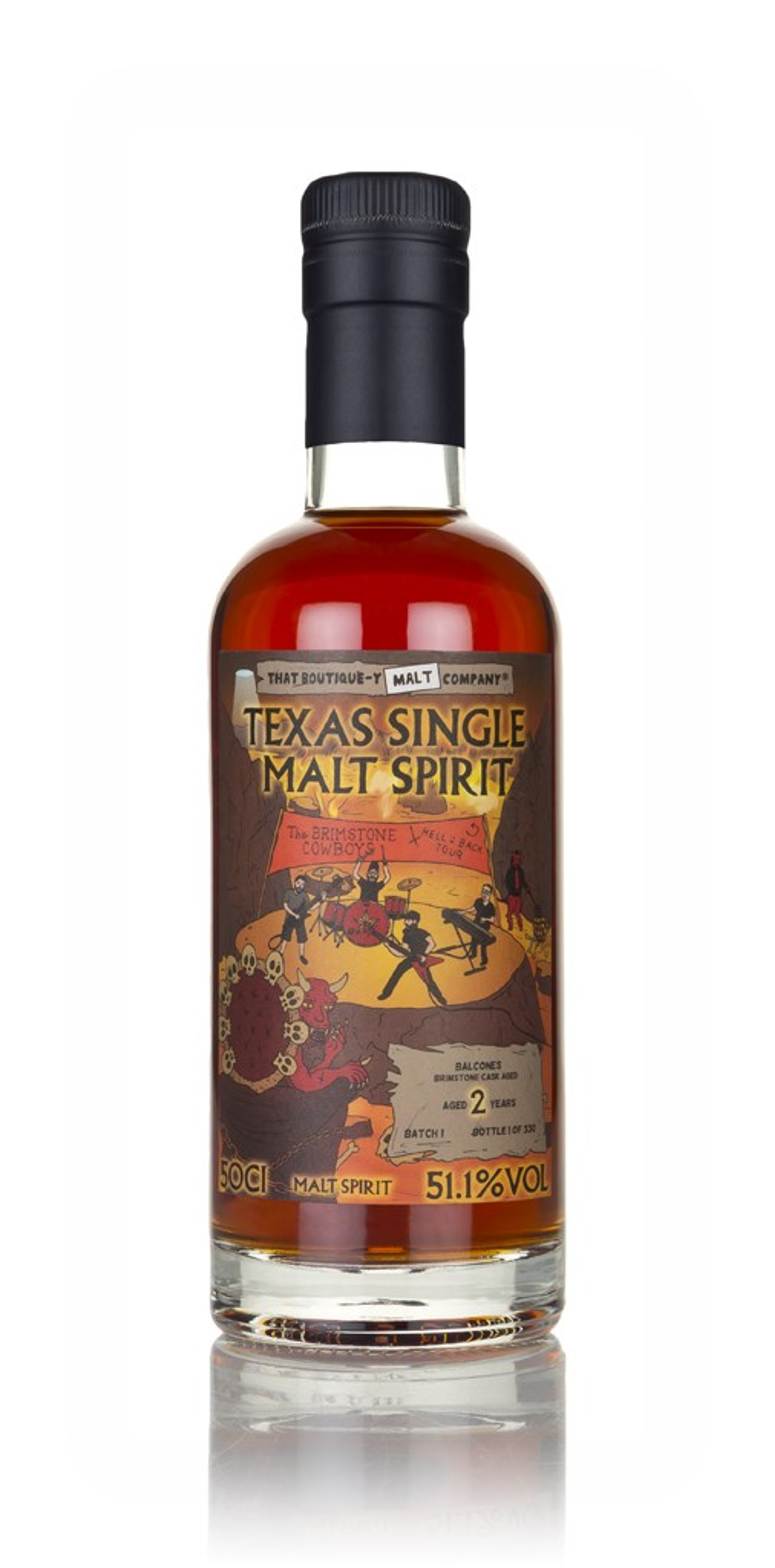 Balcones 2 Year Old - Batch 1 (That Boutique-y Malt Company) 50cl