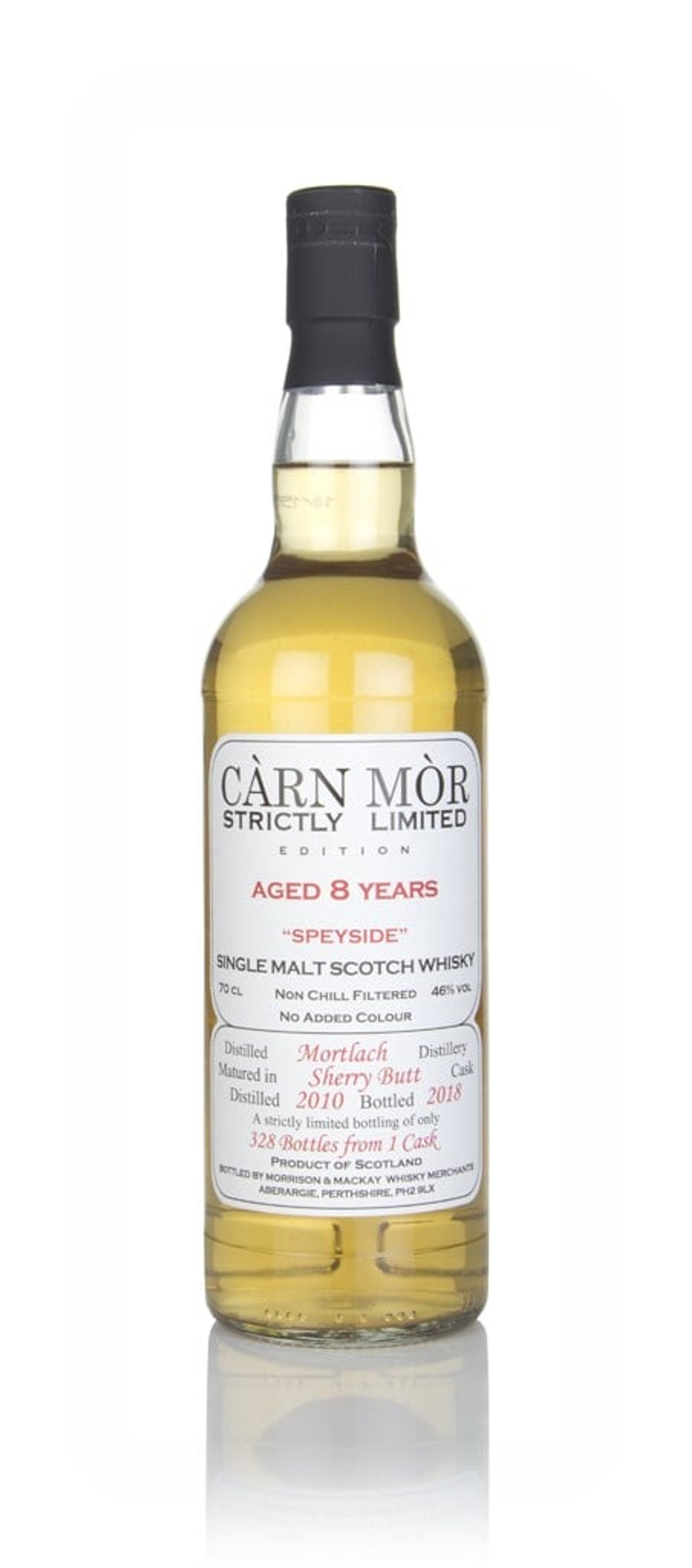 Mortlach 8 Year Old 2010 - Strictly Limited (Càrn Mòr) 70cl