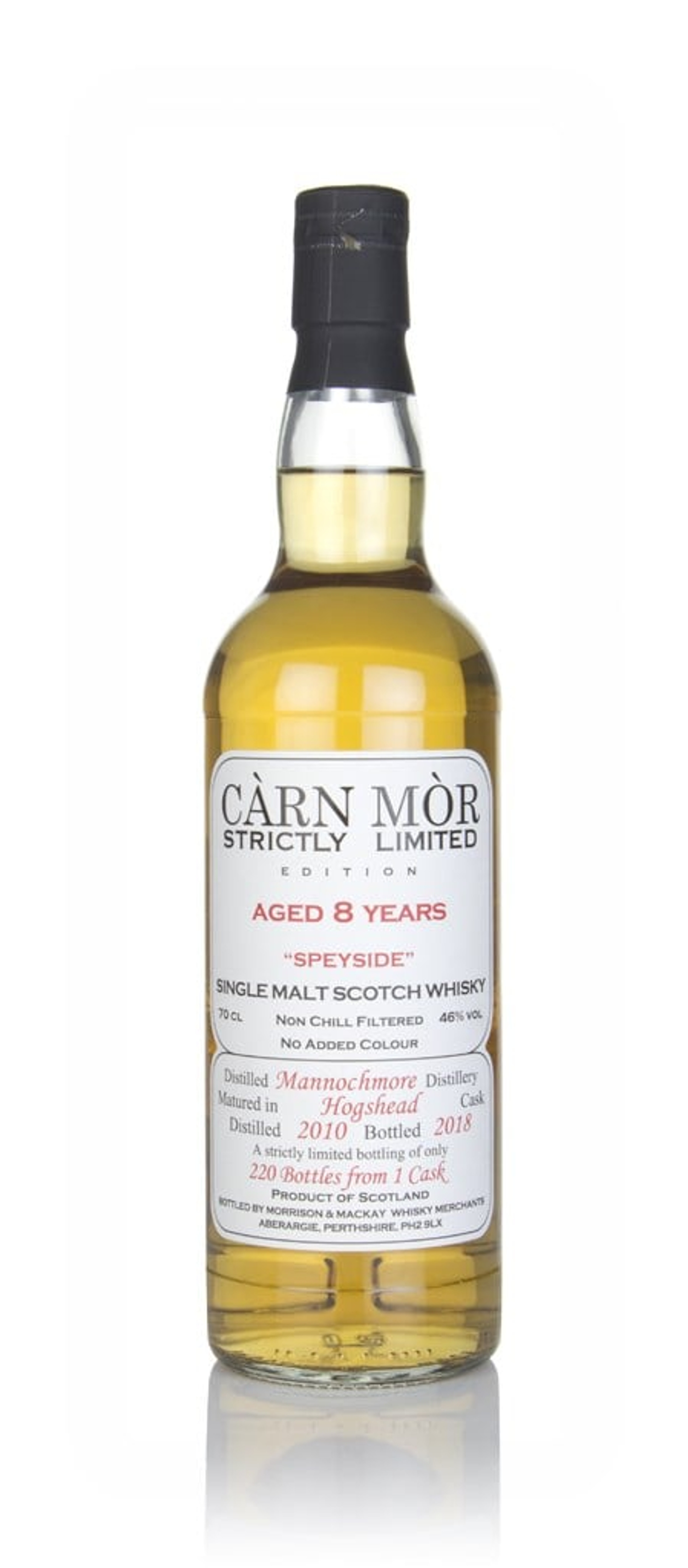 Mannochmore 8 Year Old 2010 - Strictly Limited (Càrn Mòr) 70cl