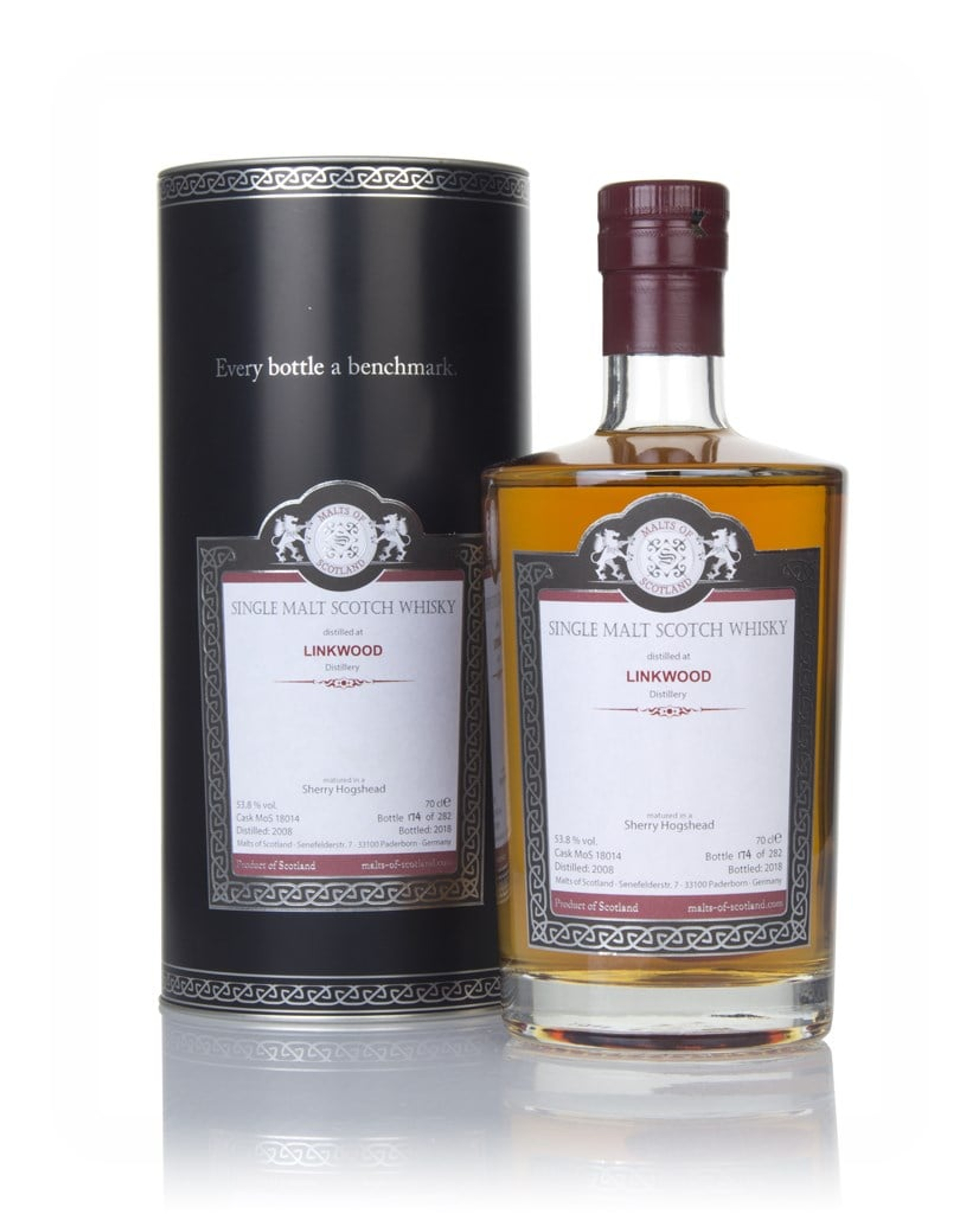 Linkwood 2008 (bottled 2018) - Malts of Scotland 70cl