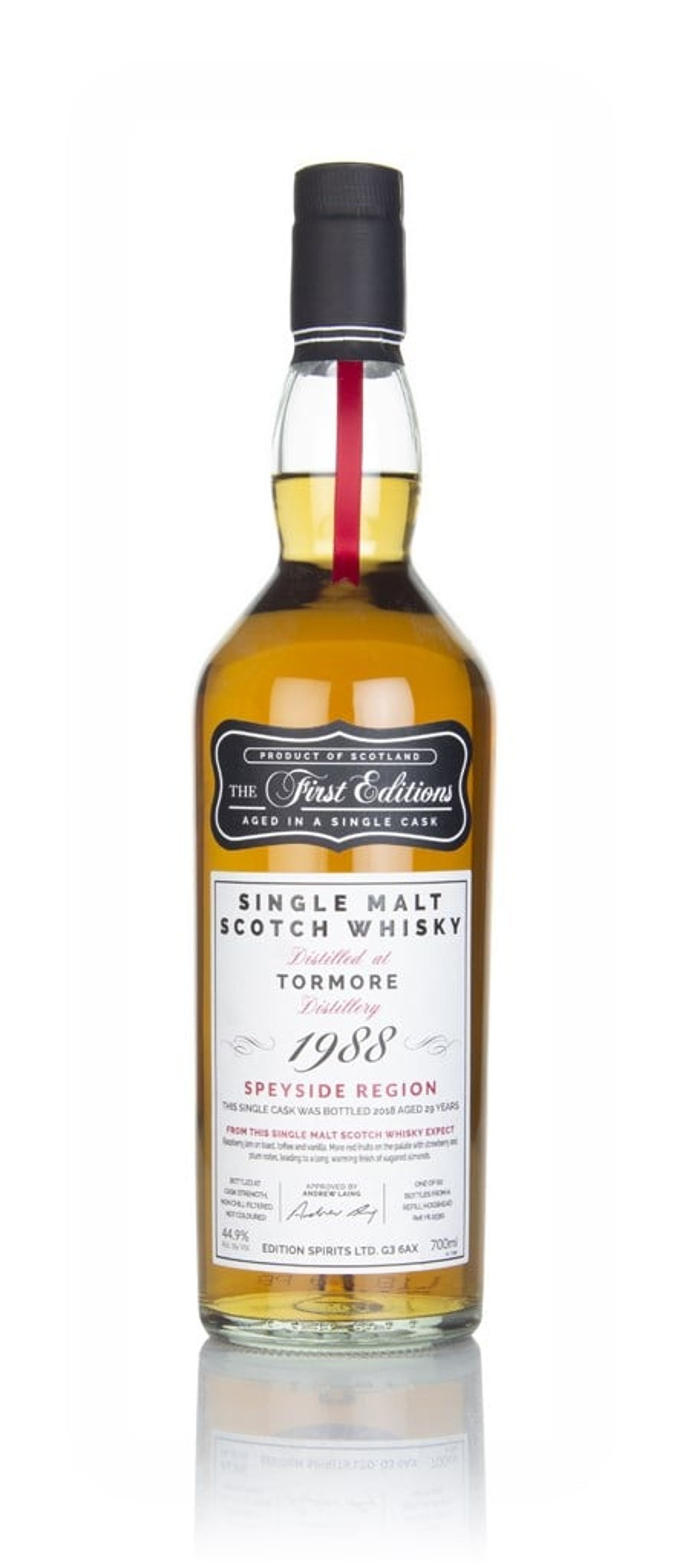 Tormore 29 Year Old 1988 (cask 15351) - The First Editions (Hunter Laing) 70cl