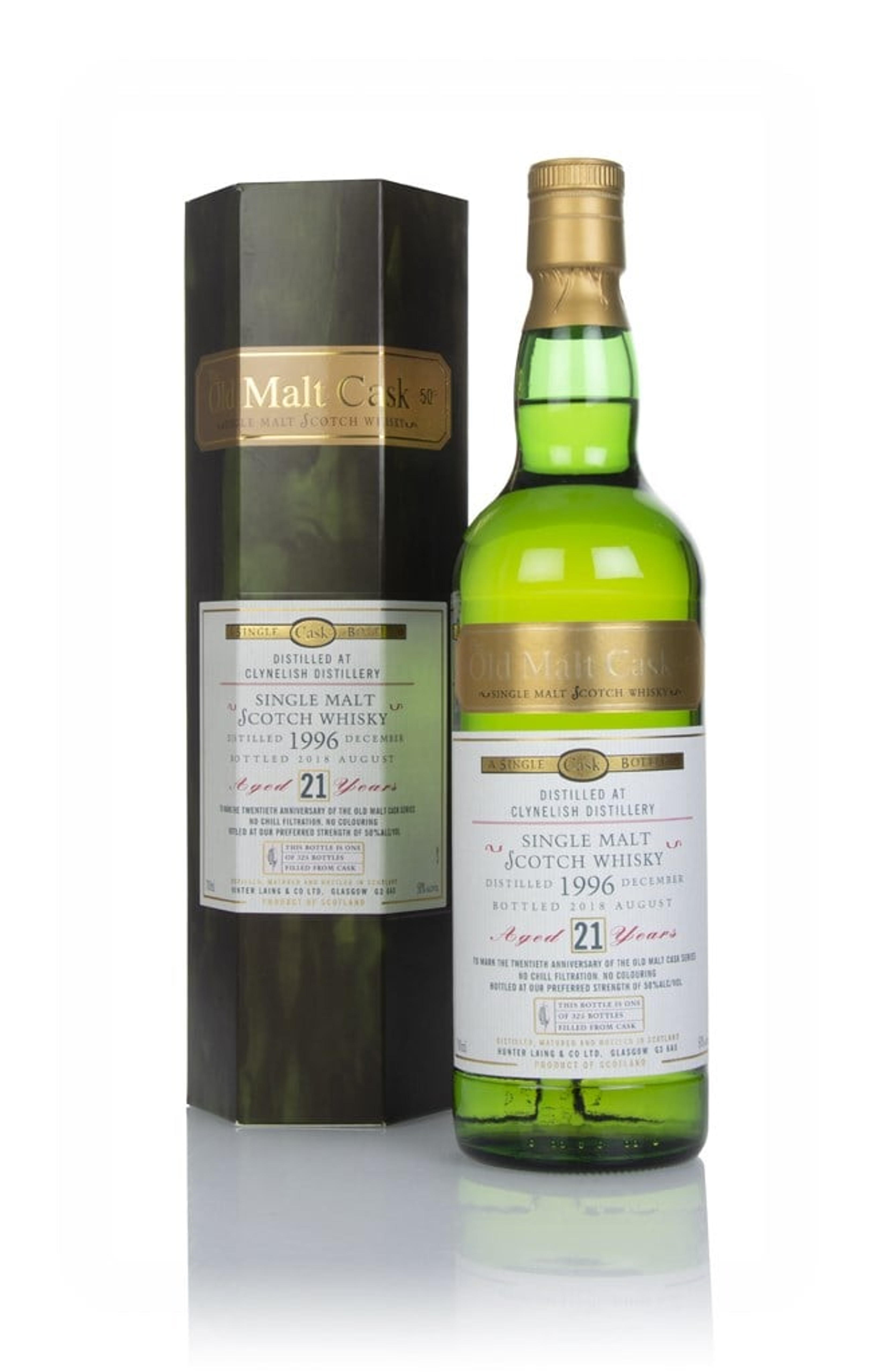 Clynelish 21 Year Old 1996 - Old Malt Cask (Hunter Laing) 70cl