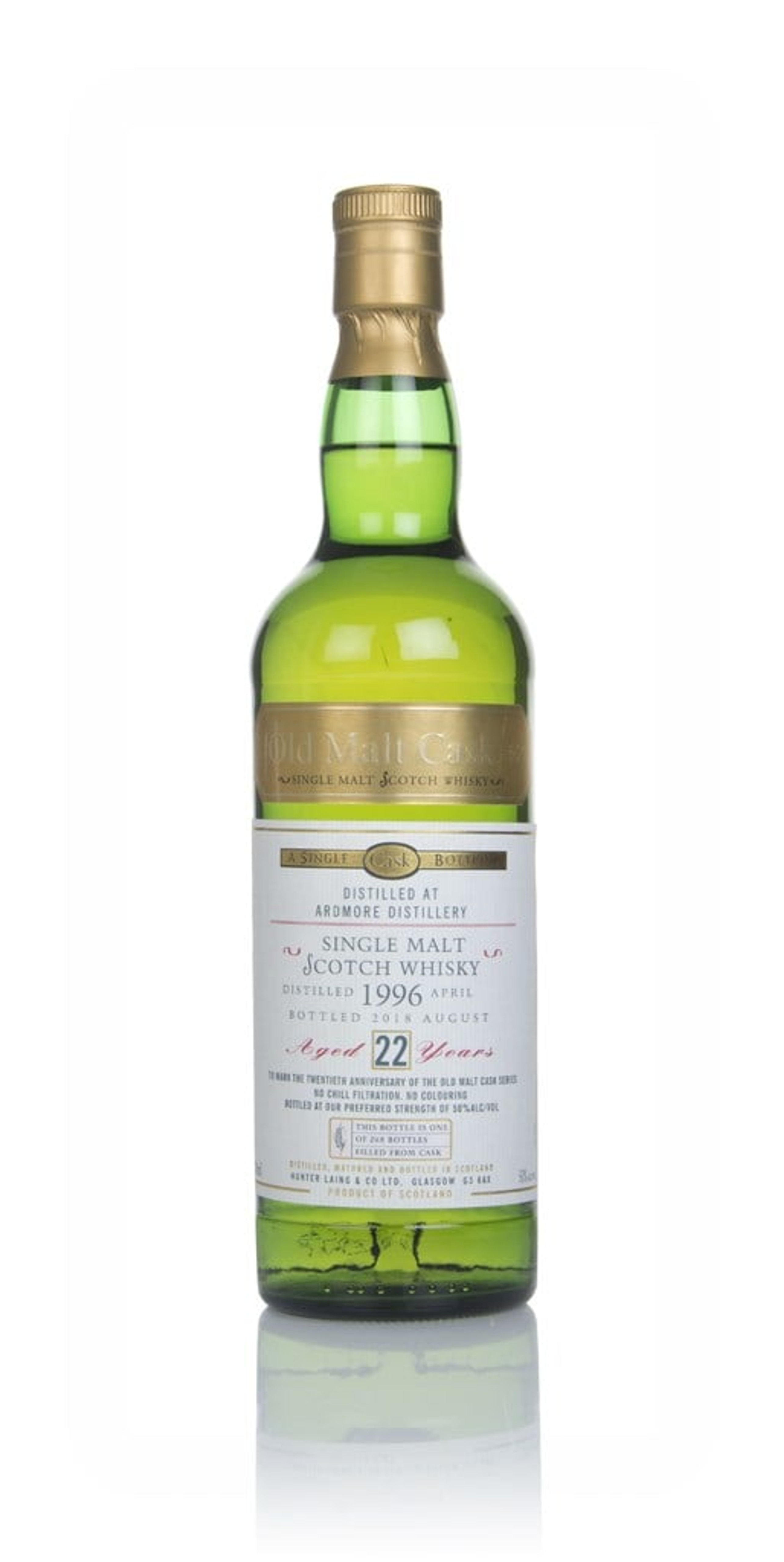 Ardmore 22 Year Old 1996 - Old Malt Cask (Hunter Laing) 70cl