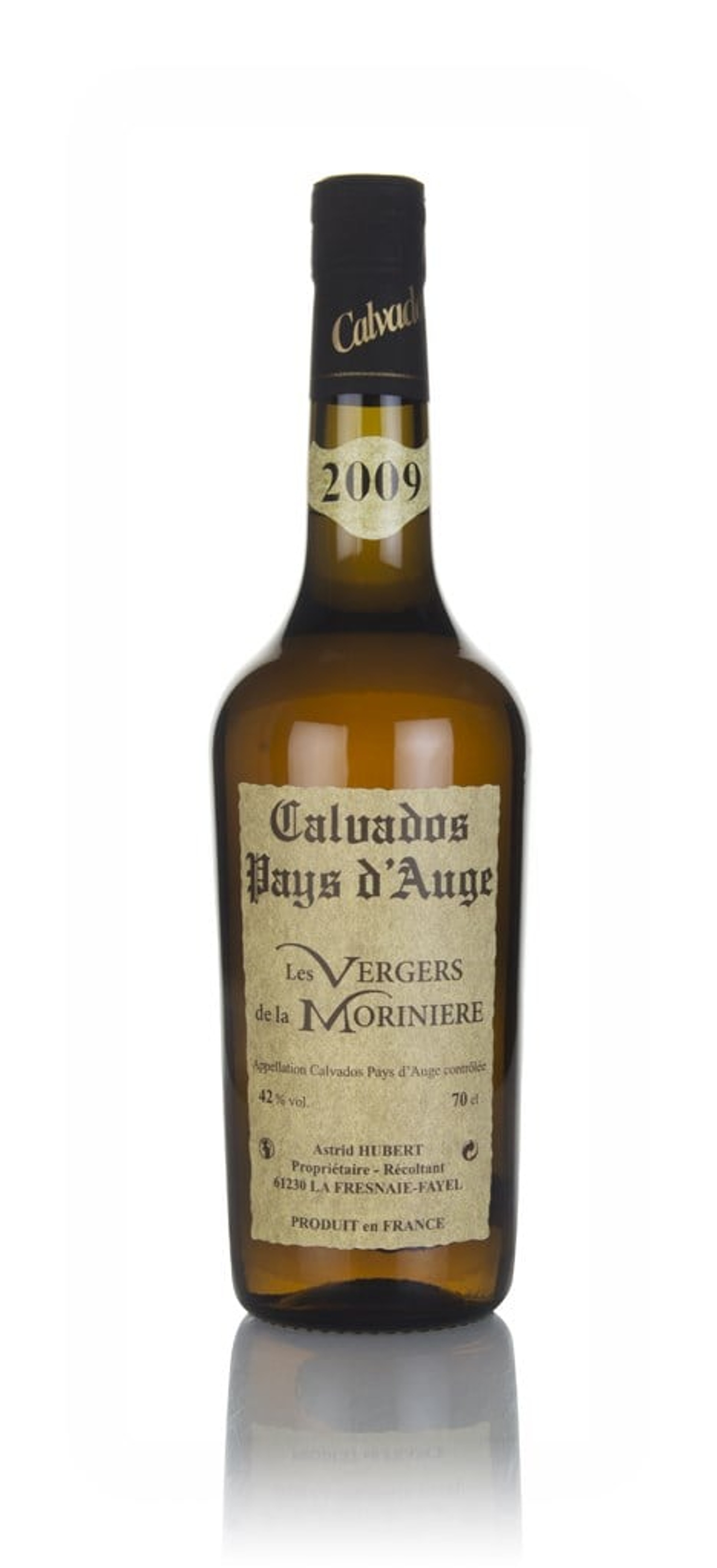 Hubert Calvados Pays d'Auge 2009 70cl