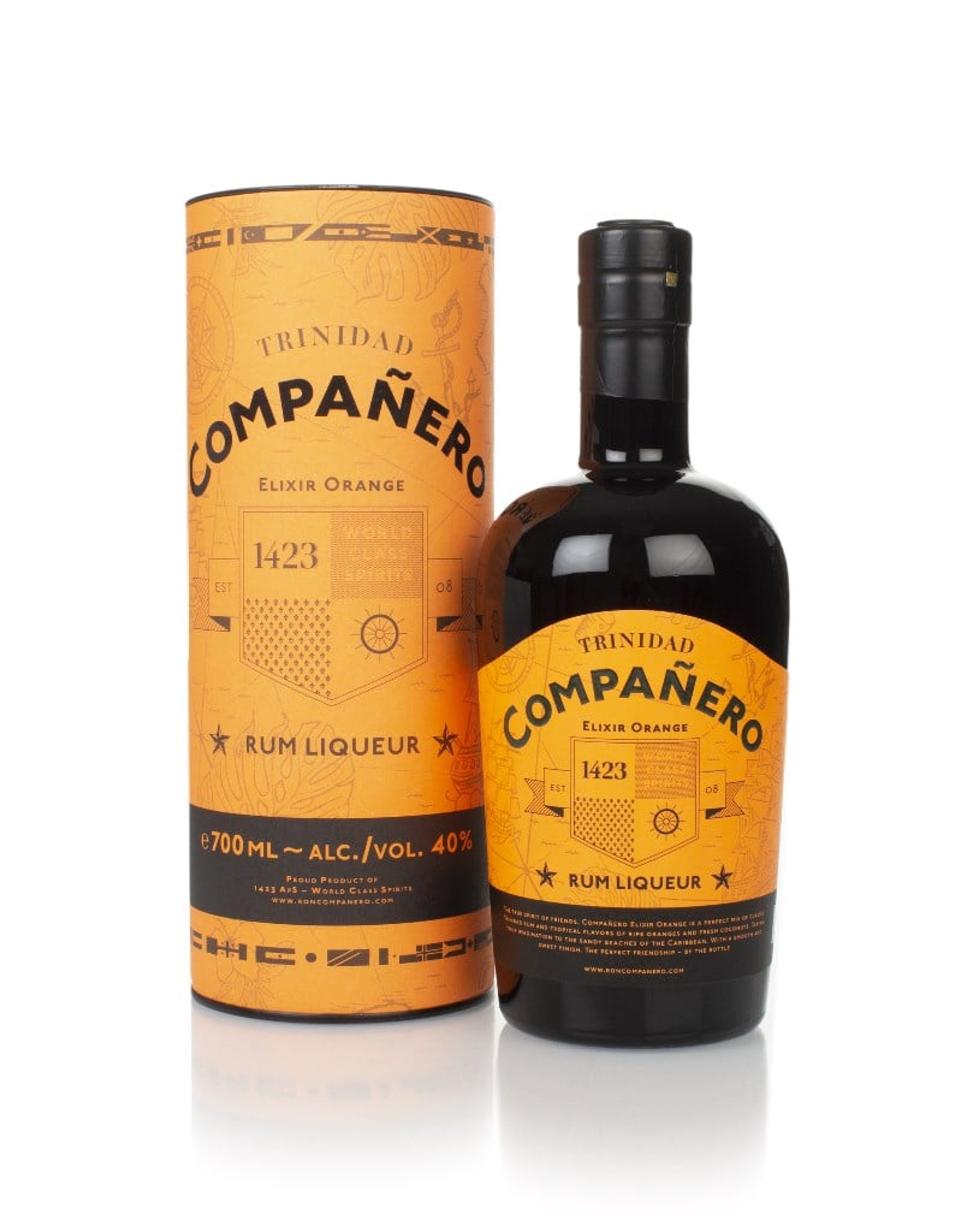 Ron Elixir Orange - Compañero (1423) 70cl