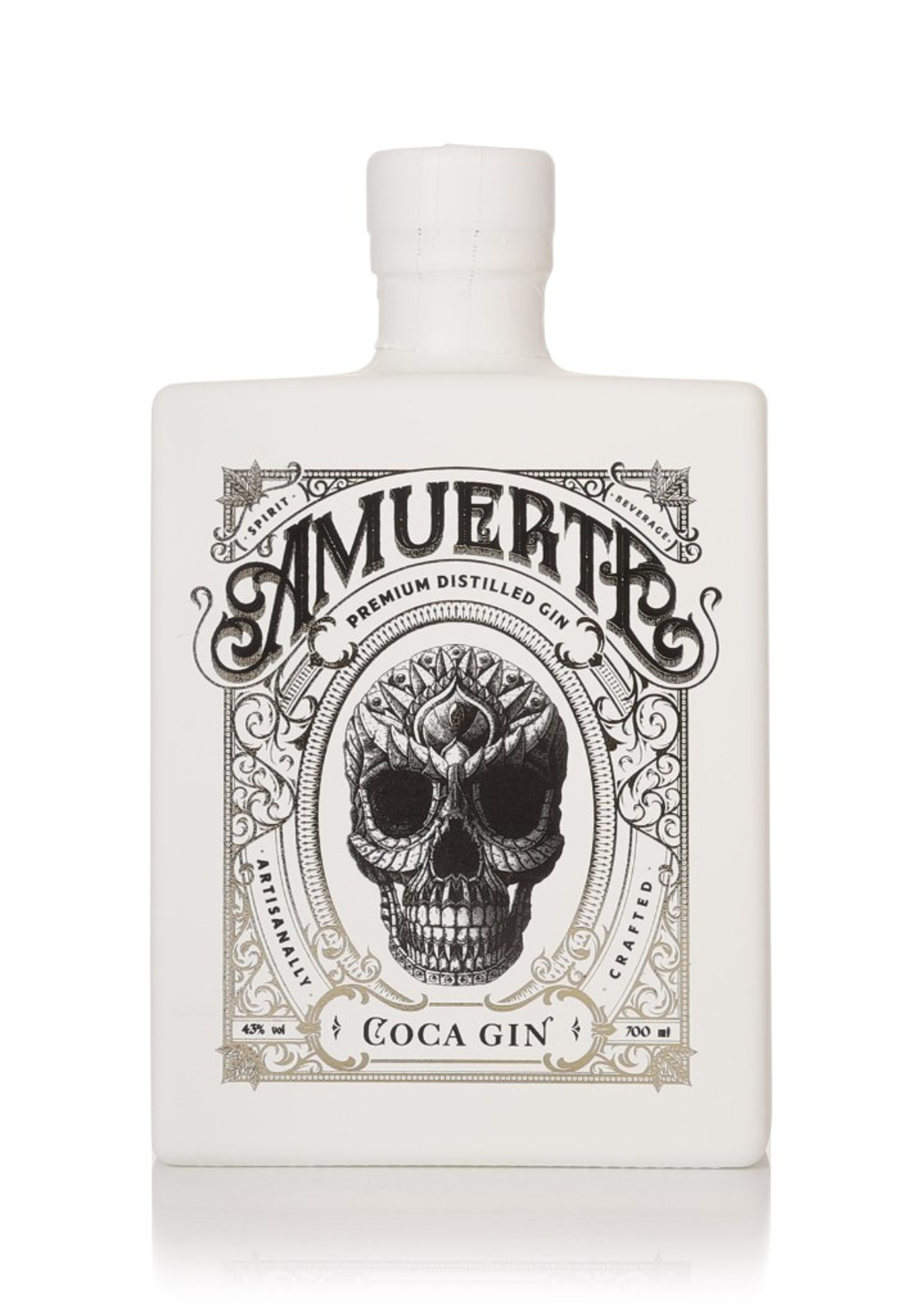 Amuerte Coca Leaf Gin (White Bottle) 70cl