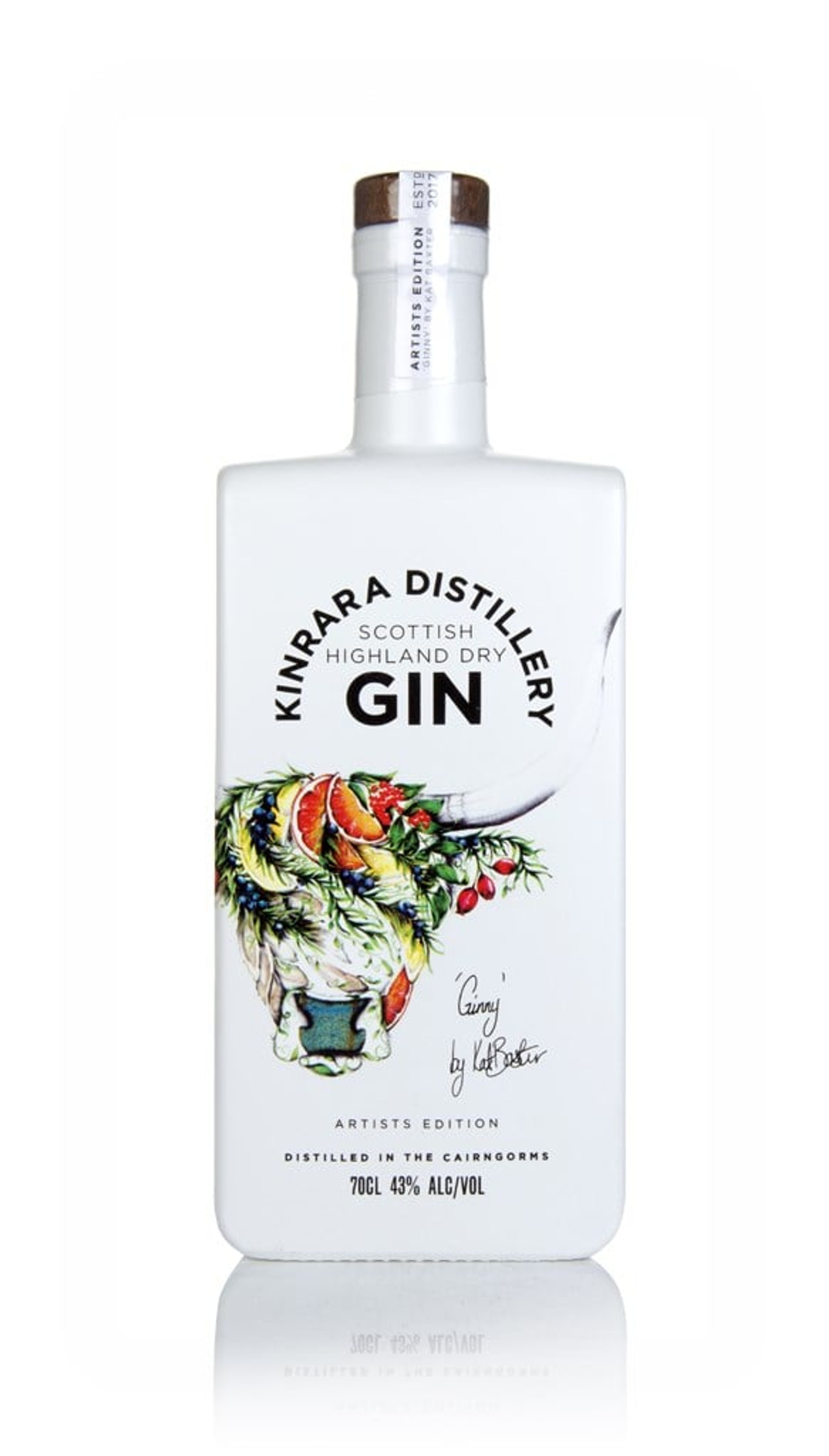 Kinrara Highland Dry Gin - Ginny (Artist's Edition) 70cl
