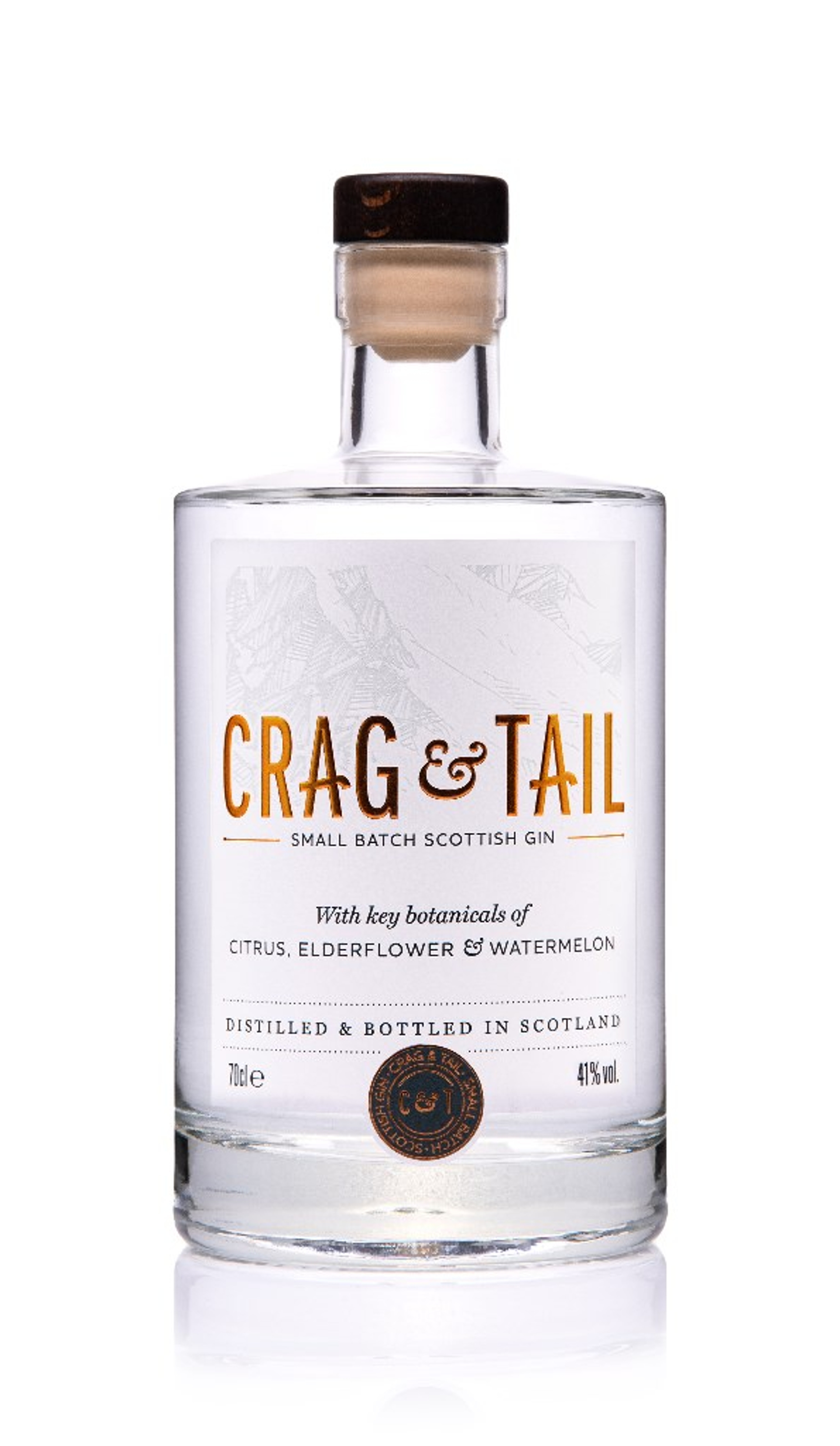 Crag & Tail Gin 70cl