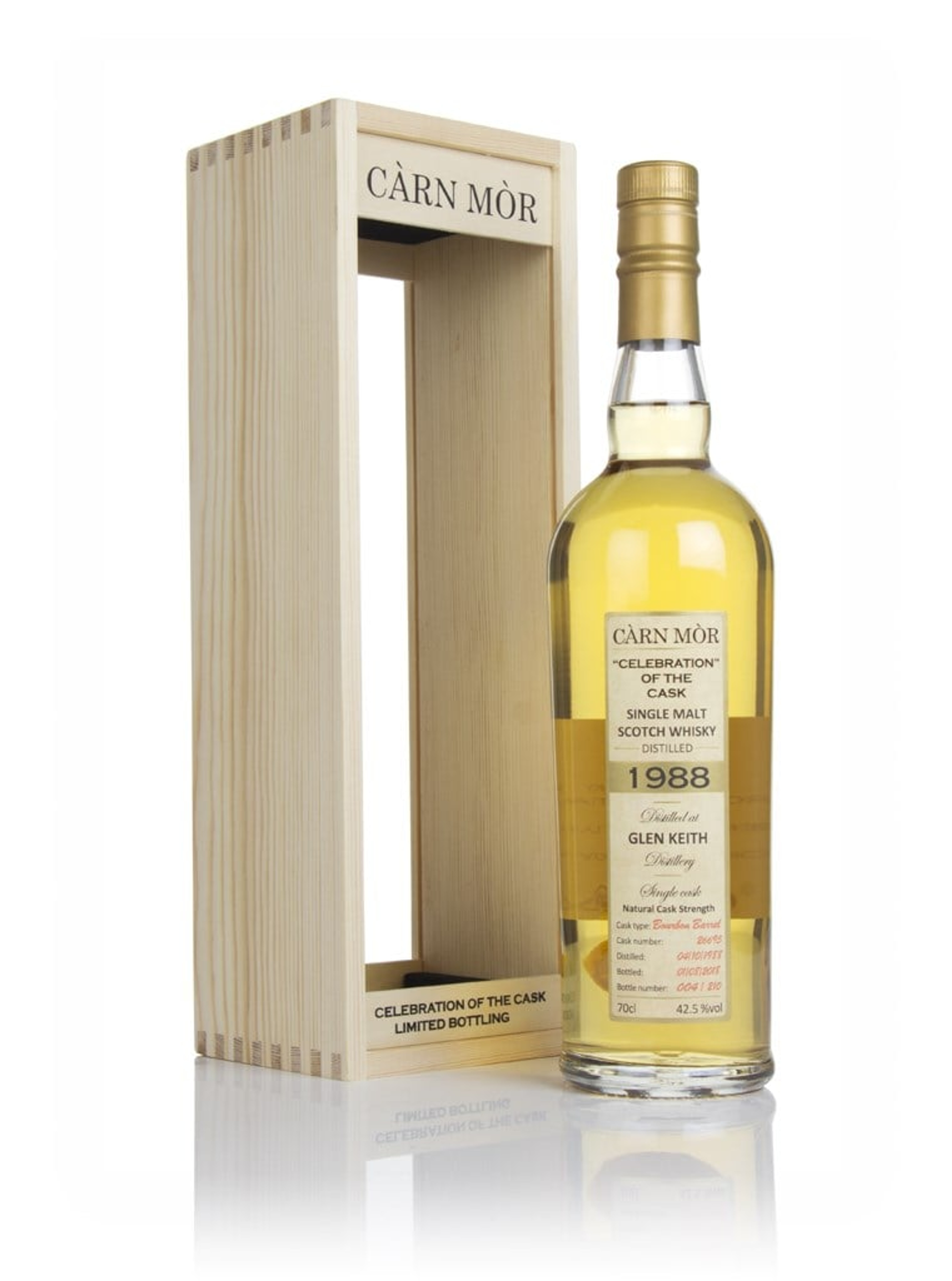 Glen Keith 29 Year Old 1988 (cask 26695) - Celebration of the Cask (Càrn Mòr) 70cl
