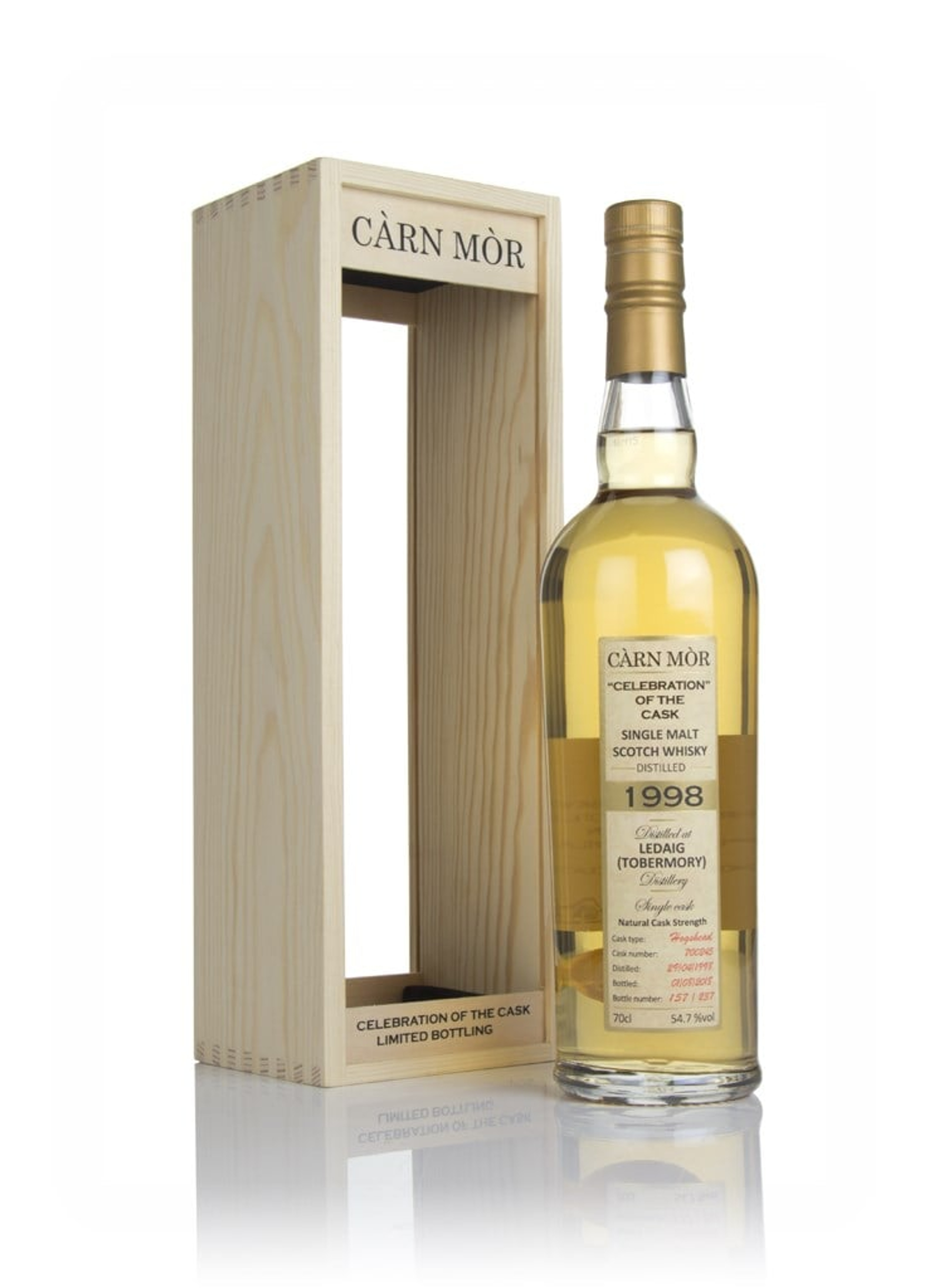 Ledaig 20 Year Old 1998 (cask 700245) - Celebration of the Cask (Càrn Mòr) 70cl