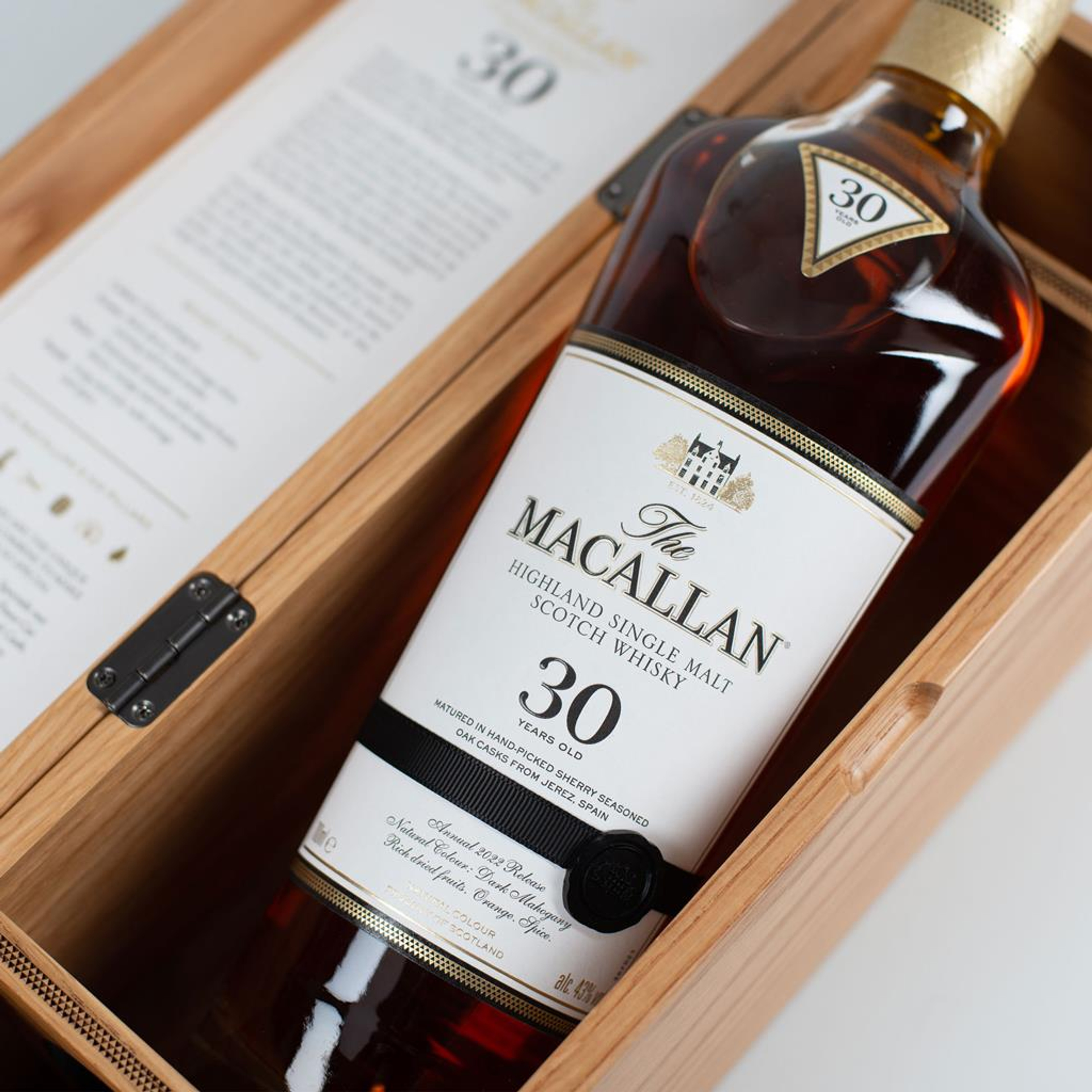 The Macallan 30 Years Old Sherry Oak　空瓶 Old Years Oak　空瓶 Macallan Sherry 30 The
