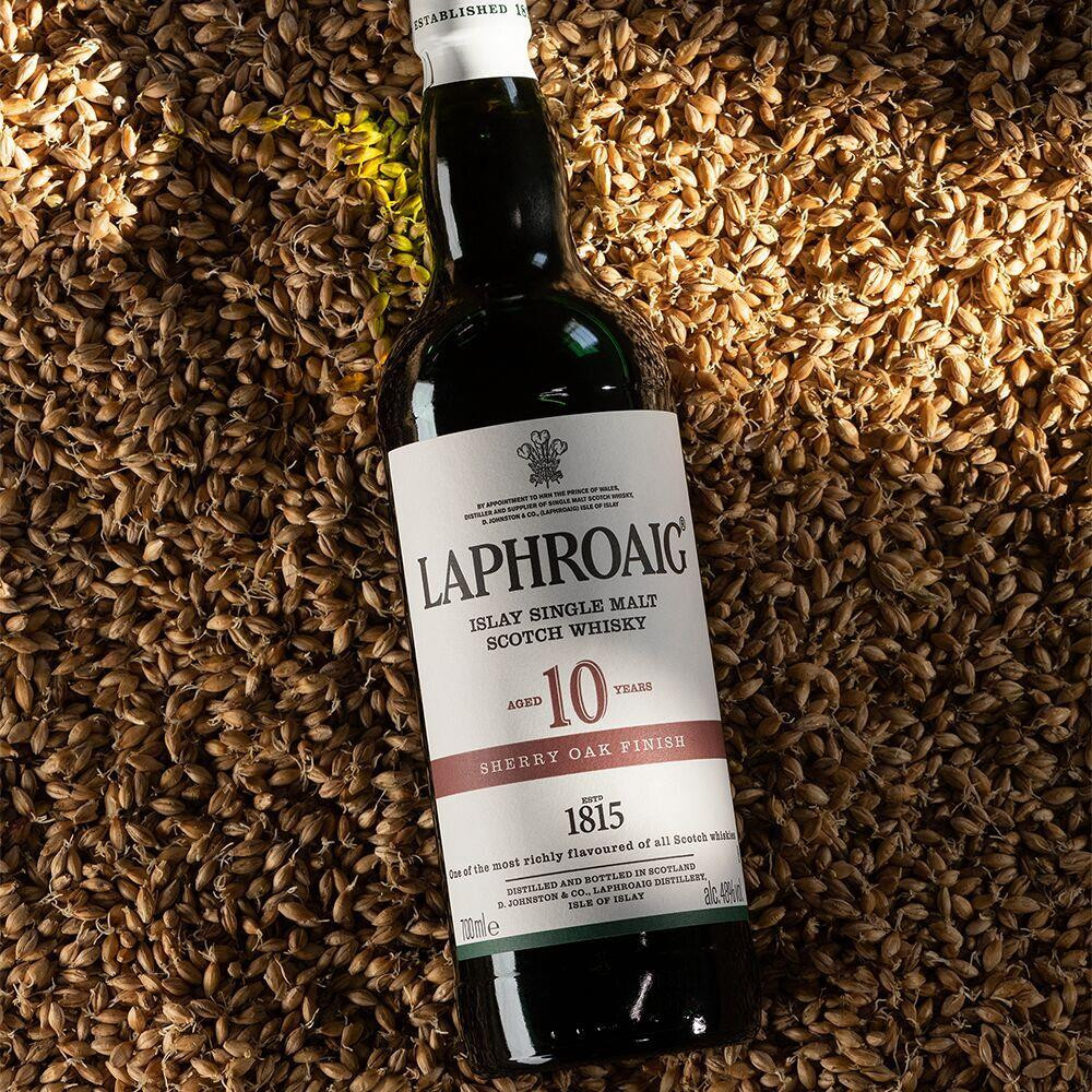 Laphroaig 10 Year Old Sherry Oak Finish 70cl Whisky | Master Of Malt
