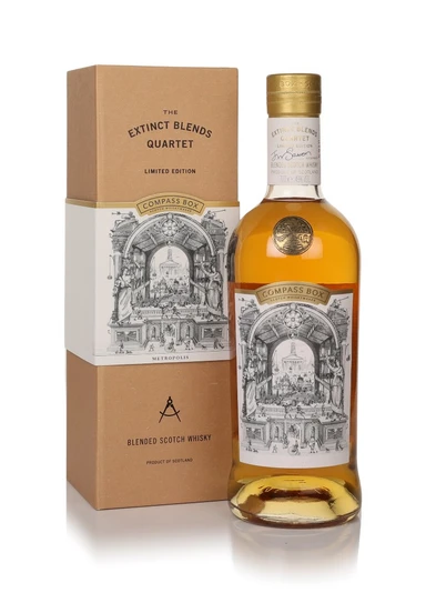 Compass Box Metropolis - The Extinct Blends Quartet 70cl