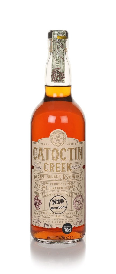 Catoctin Creek Barrel Select Rye Whisky 70cl