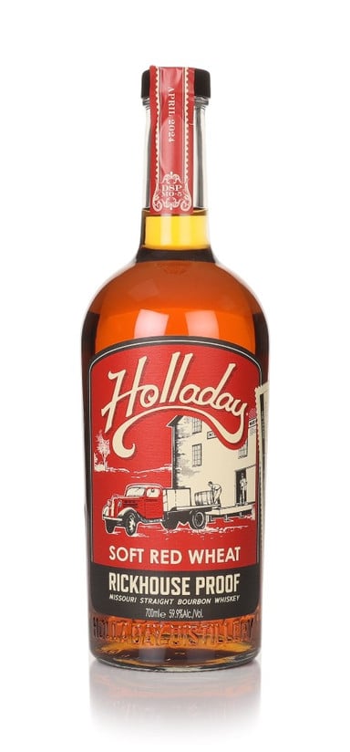 Ben Holladay Soft Red Wheat Bourbon - Rickhouse Proof 70cl