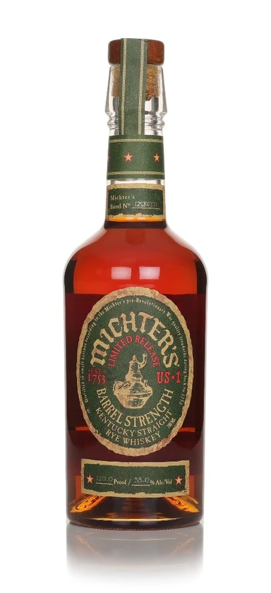 Michter's US*1 Barrel Strength Straight Rye Whiskey 70cl