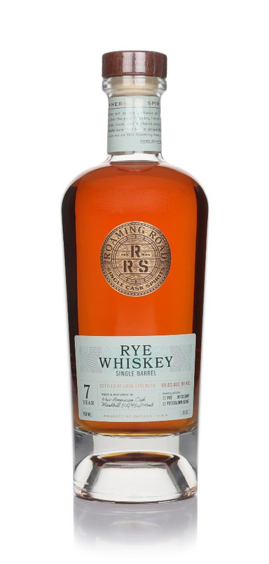 Roaming Road 7 Year Old Indiana Rye Whiskey 70cl