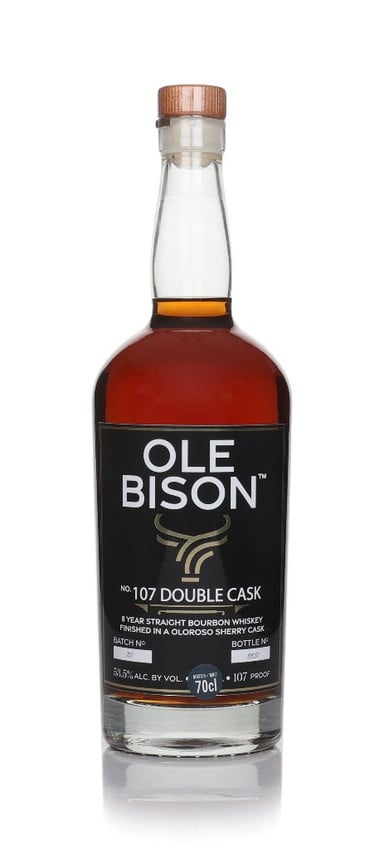 Ole Bison 8 Year Old 107 Double Cask Bourbon 70cl