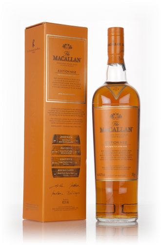 ウイスキー The Macallan Edition No. 2 The Macallan Edition No. 2 Single Malt Scotch Whisky: Buy