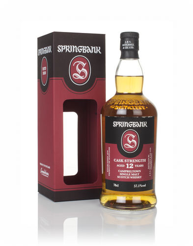 SPRINGBANK CASK STRENGTH 12年 57.2% Buy Springbank 12 Year Old Cask Strength 2024 Release | WIO