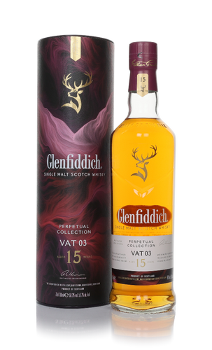 ウィスキー　Glenfiddich VAT03 15years GLENFIDDICH PERPETUAL COLLECTION VAT 03 15 YEARS OLD 70CL