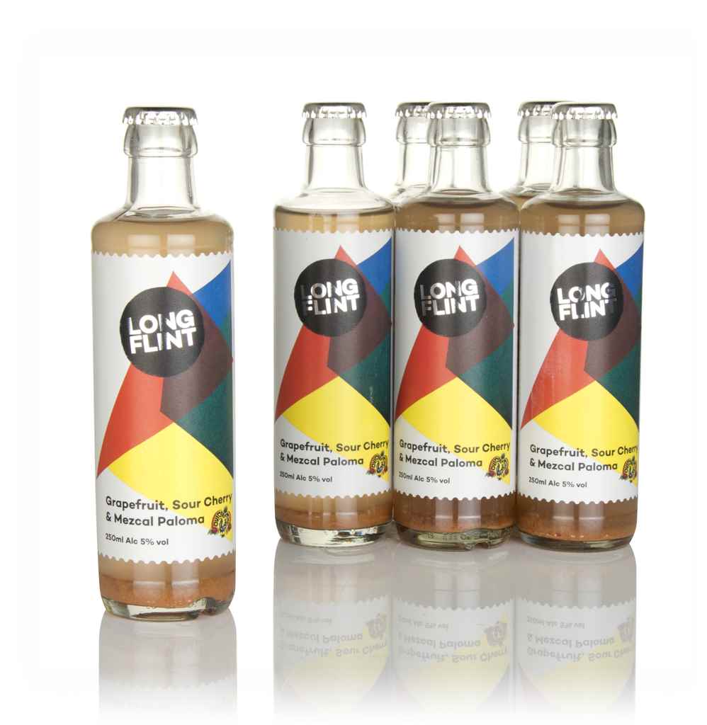LongFlint Grapefruit, Sour Cherry & Mezcal Paloma (6 x 25cl) 150cl product image