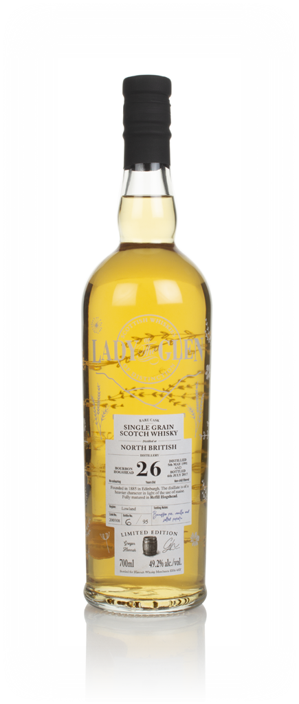 North British 26 Year Old 1991 (cask 200308) - Lady of the Glen (Hannah Whisky Merchants) 70cl product image