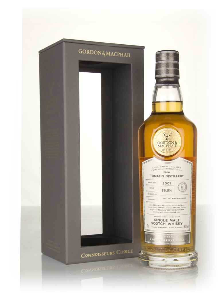 Tomatin 16 Year Old 2001 (batch 18/040) - Connoisseurs Choice (Gordon & MacPhail) 70cl product image