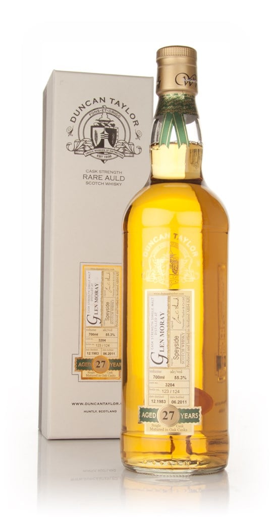Glen Moray 27 Year Old 1983 - Rare Auld (Duncan Taylor) 70cl product image